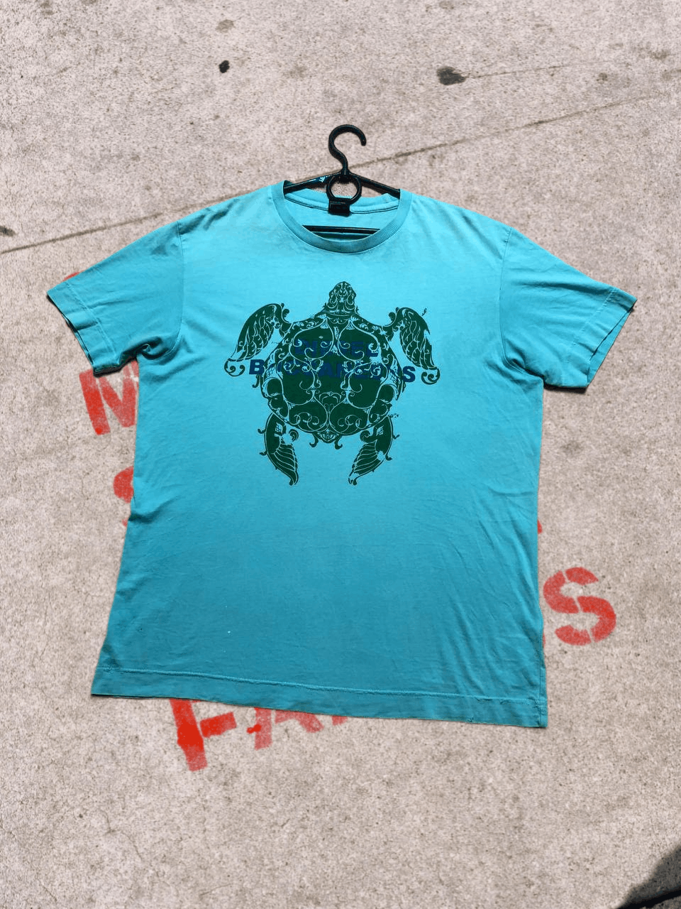 Diesel Vintage Diesel Blue Printed T-shirt Size US XL / EU 56 / 4 - 1 Thumbnail