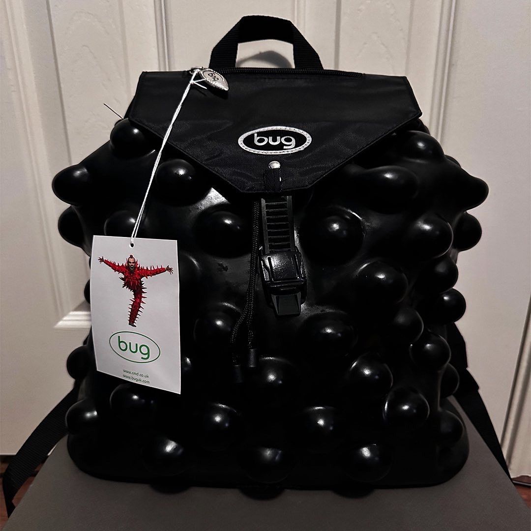 image of Craig Morrison Full Latex Bug Bag in Black, Men's