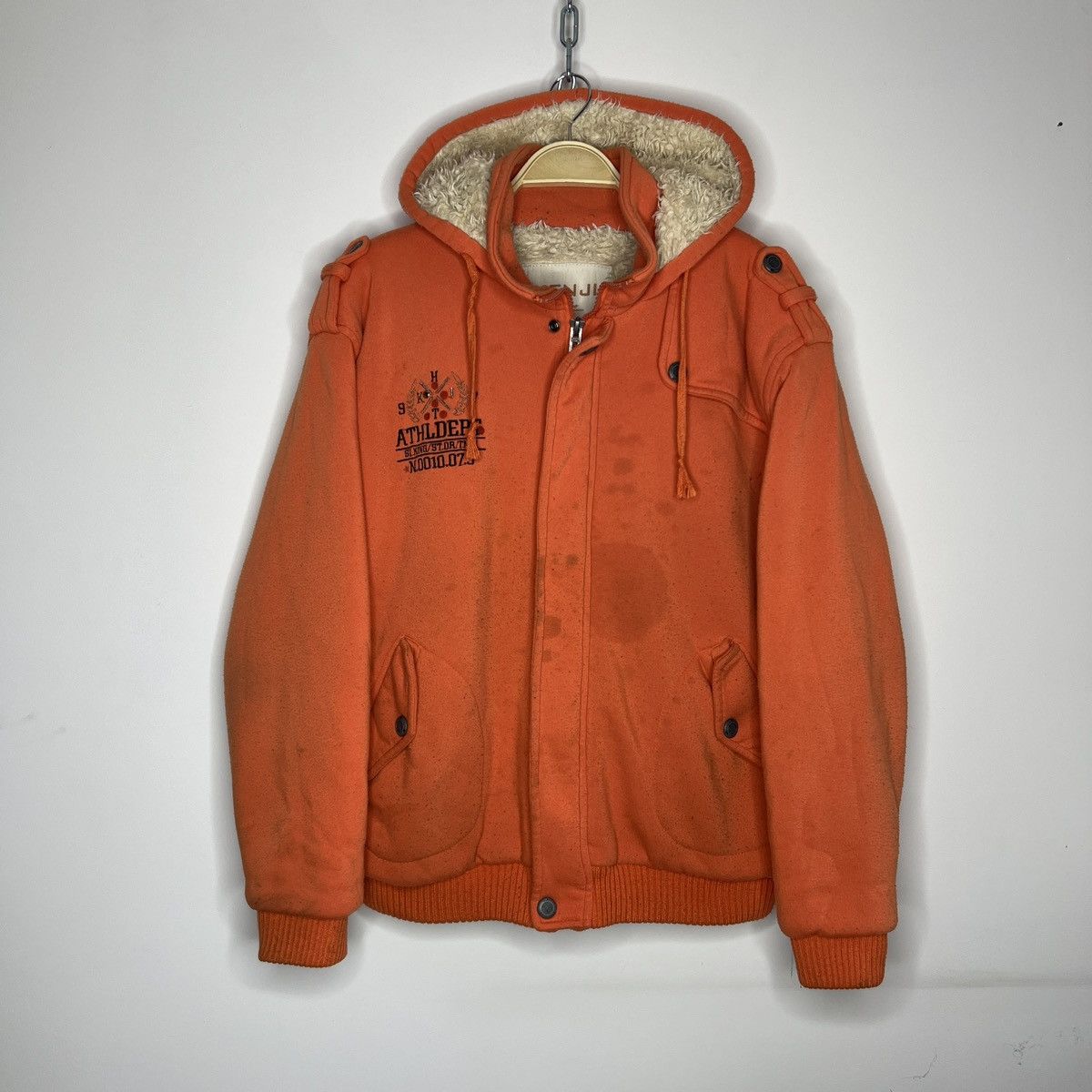 Christian Audigier ❄️❄️ Kenji Jeans Like Ed Hardy Drip Zip Hoodie Fur Drip Rare Size US M / EU 48-50 / 2 - 2 Thumbnail
