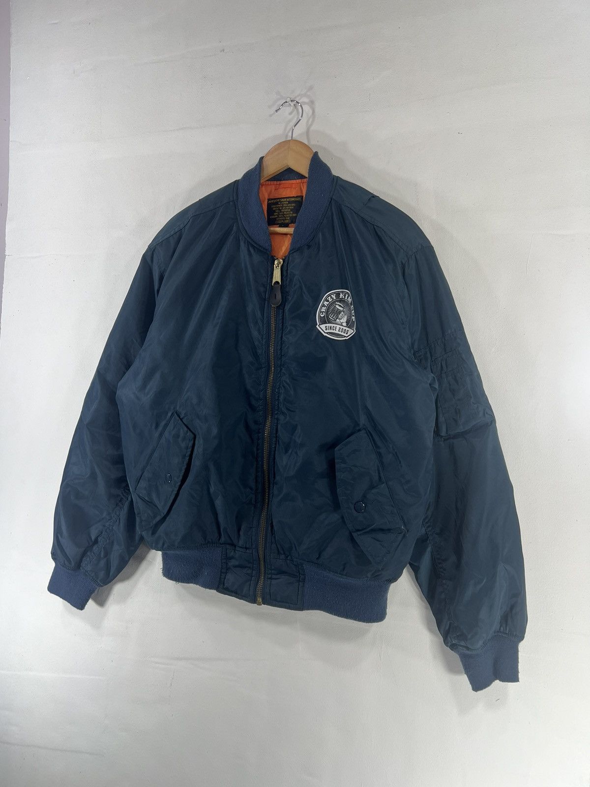 Vintage Crazy Kim Cup Ma-1 bomber jacket Size US L / EU 52-54 / 3 - 6 Thumbnail