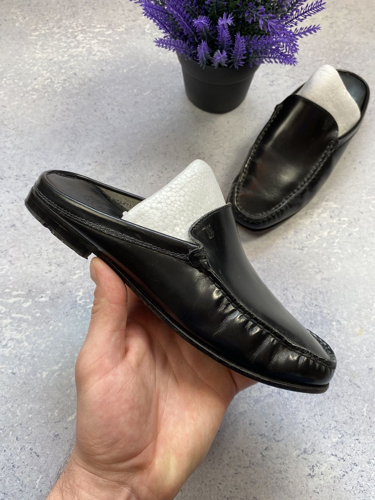 Tod's Tod’s Black Leather Mules size 36 Size US 6 / IT 36 - 6 Thumbnail
