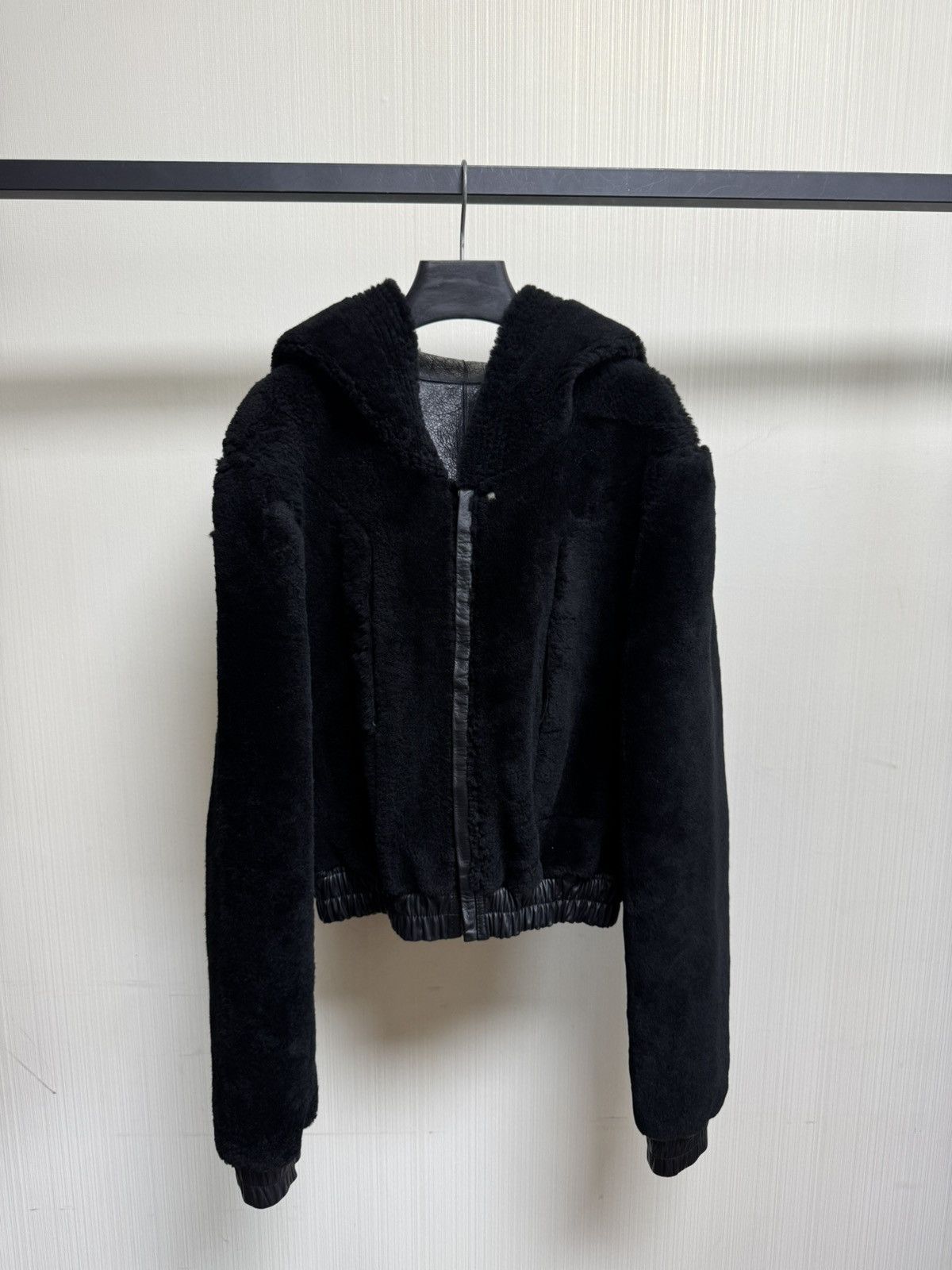 Rick Owens Rick owens hoodie fur Leather jacket Size US M / EU 48-50 / 2 - 8 Thumbnail