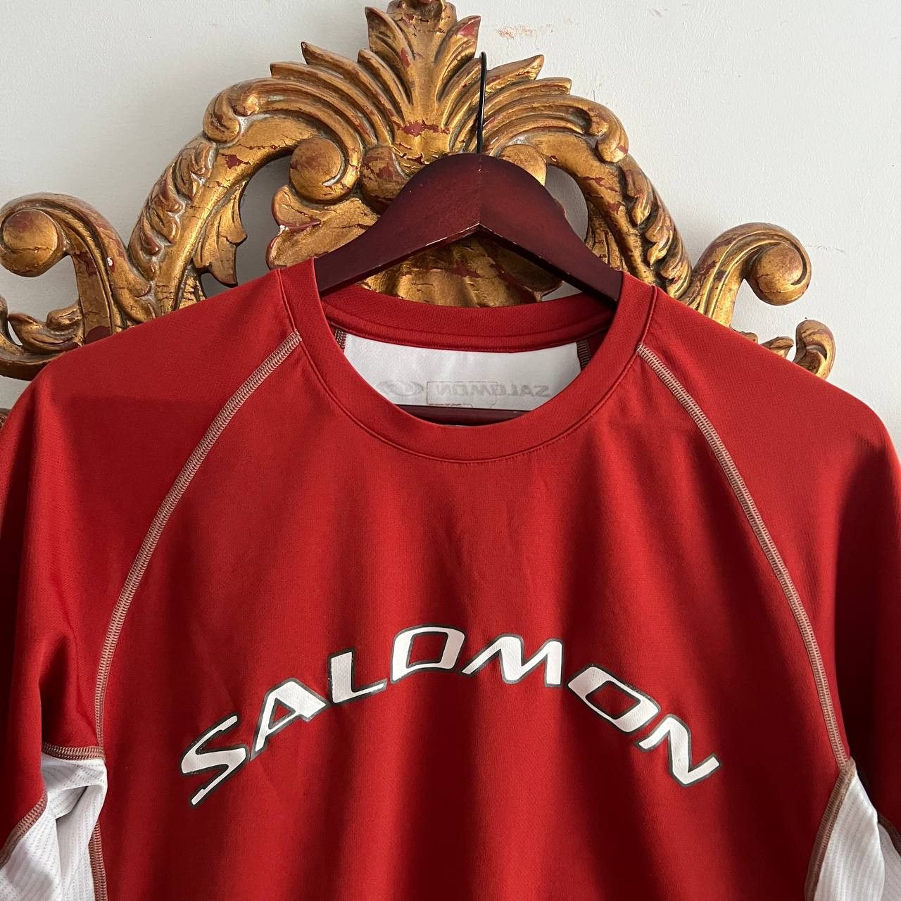 Salomon Rare 2008 Salomon digicamo printed quick dry tee Sz L Size US L / EU 52-54 / 3 - 2 Thumbnail