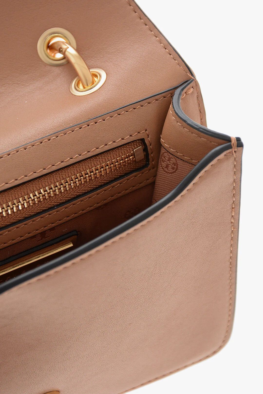 Tory Burch og1mm0426 Size: OS / Quilted Leather Shoulder Bag in Brown Size ONE SIZE - 5 Thumbnail