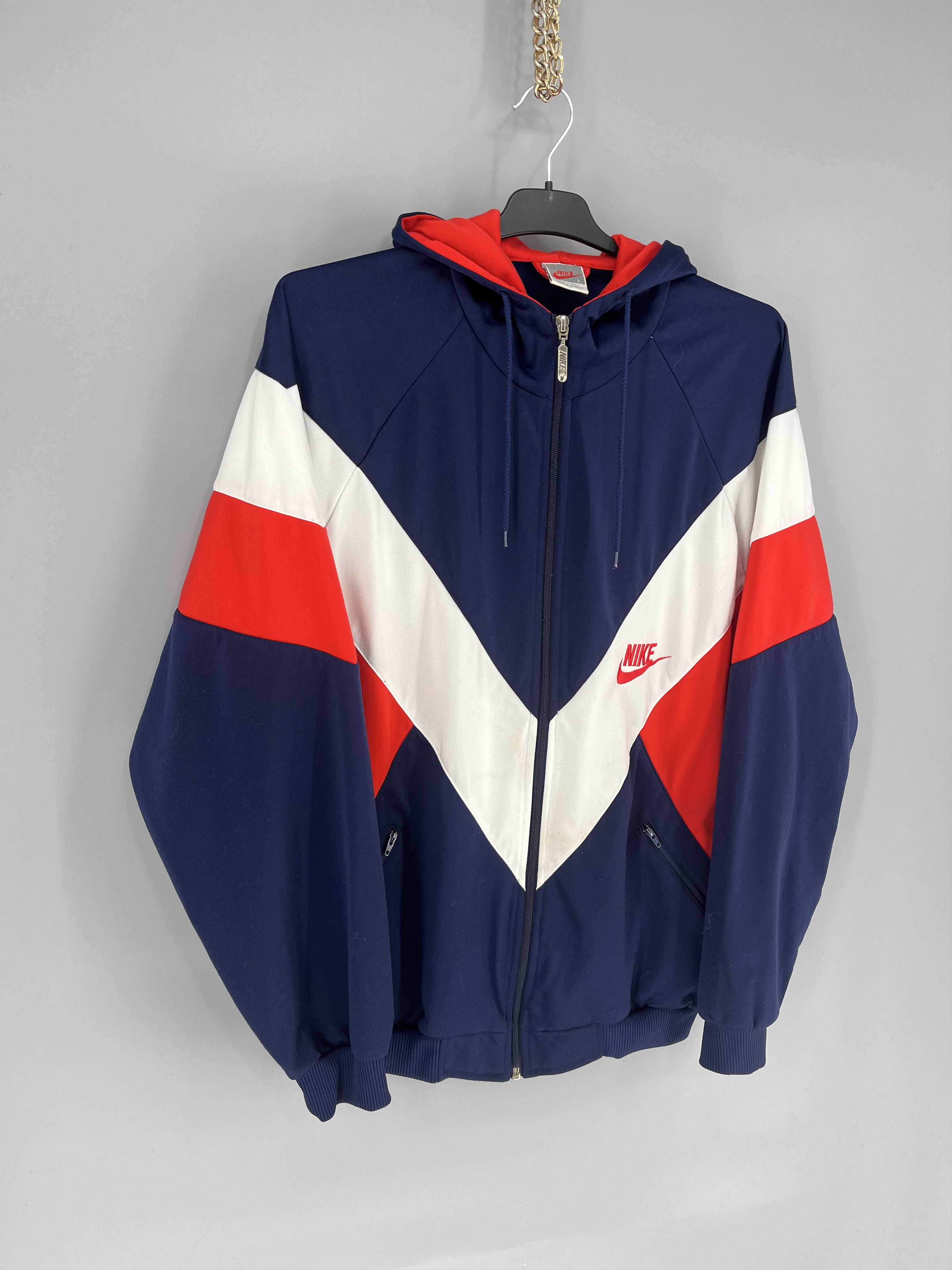 Nike Nike Vintage 90s Sweatshirt Zip Swoosh Hype Rare Size US L / EU 52-54 / 3 - 2 Thumbnail