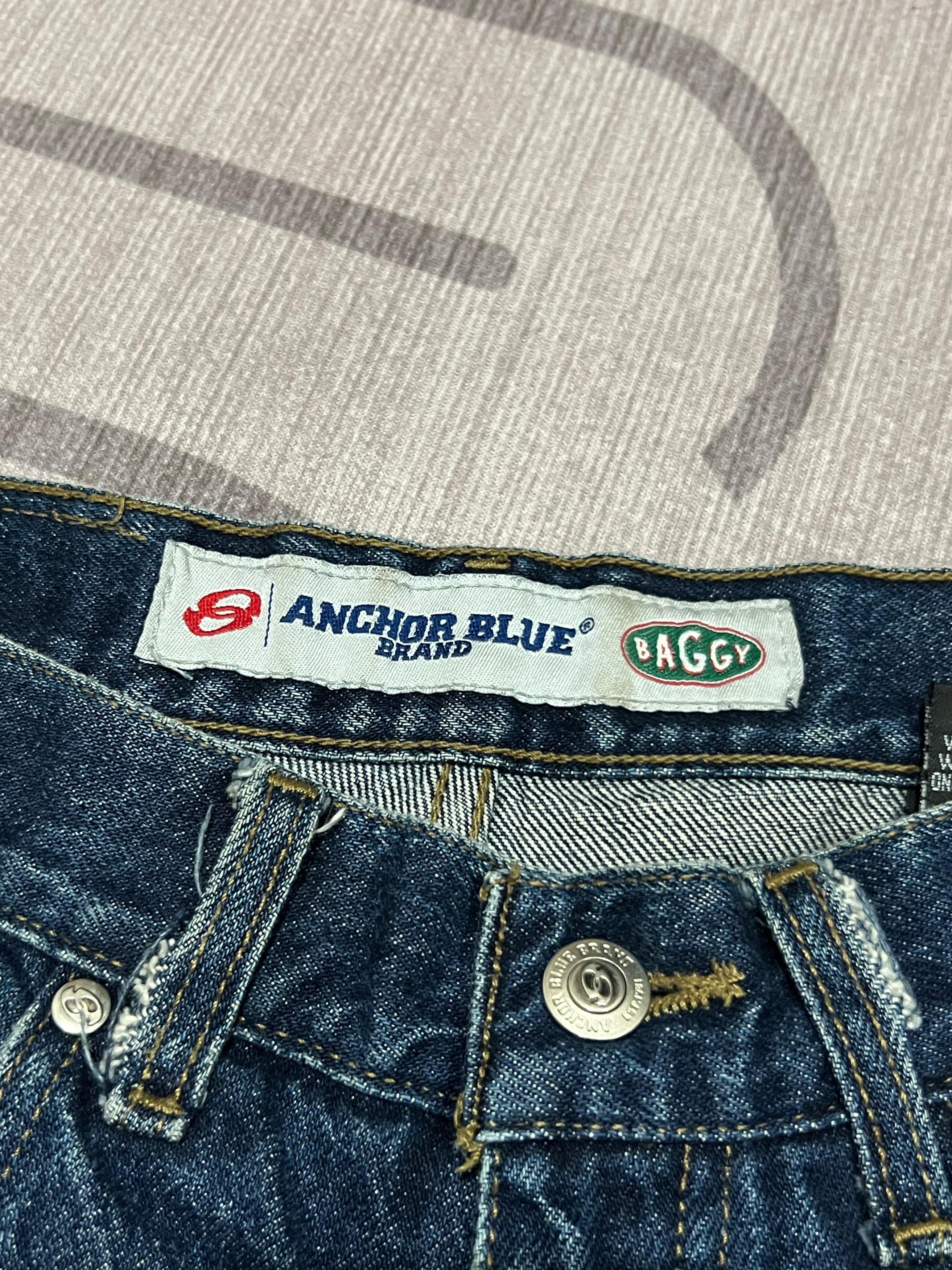 Anchor Blue Anchor blue baggy vintage Size US 32 / EU 48 - 2 Thumbnail