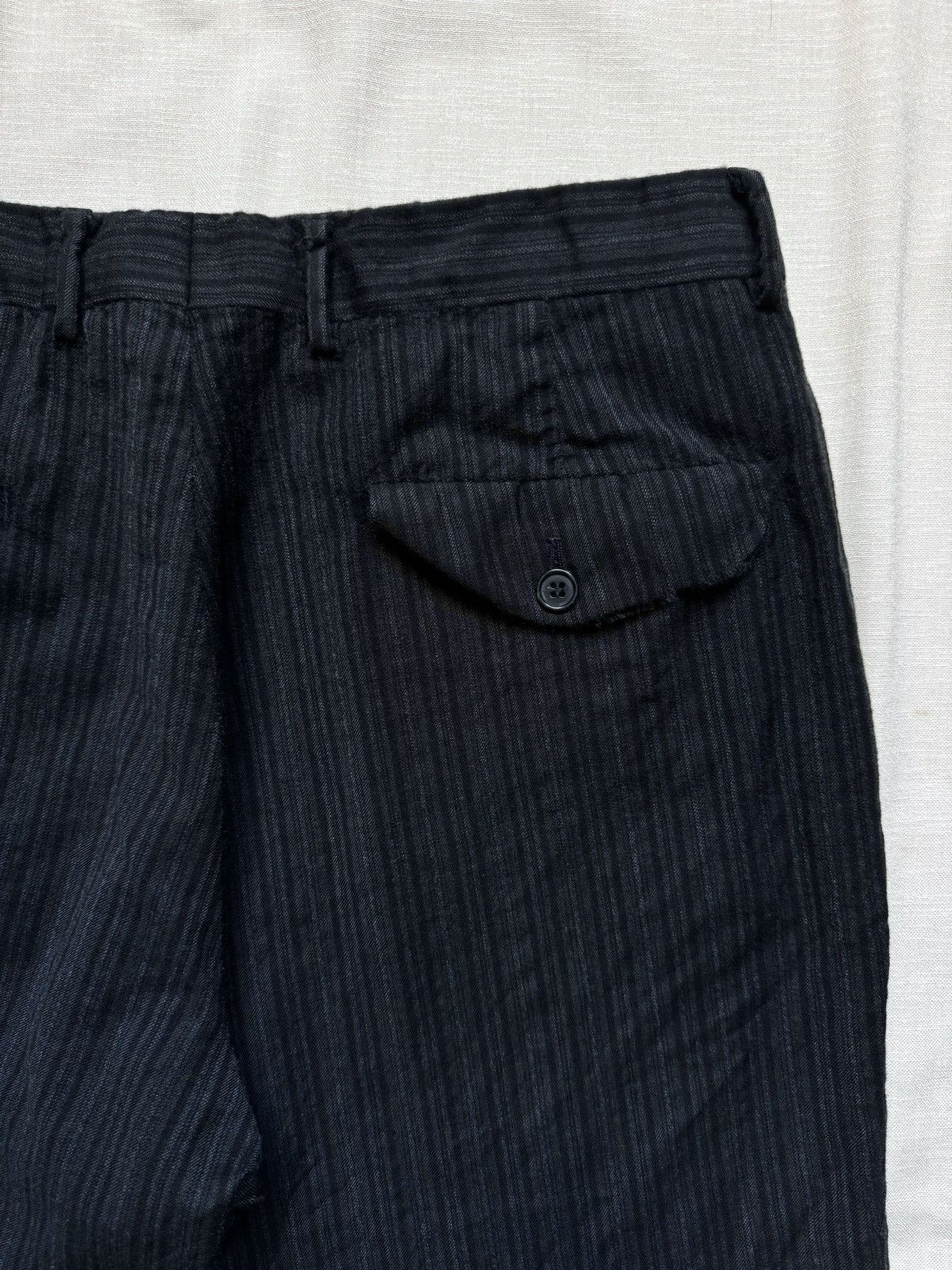 Miu Miu Wool Pinstripe Trousers Size US 31 - 6 Thumbnail