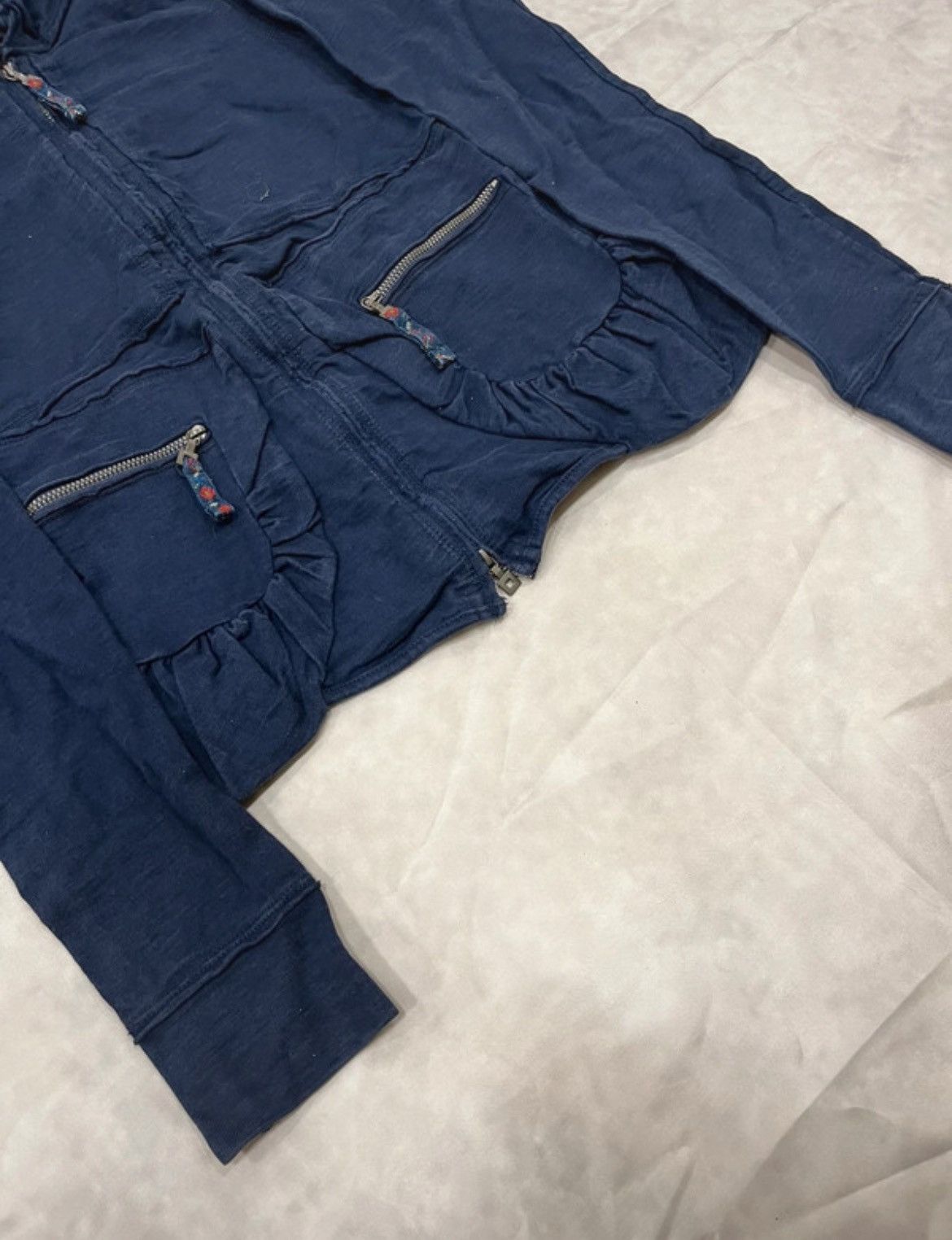 Marithe + Francois Girbaud Marithe Francois Girbaud Vintage Zip Hoodie Size XS / US 0-2 / IT 36-38 - 3 Thumbnail