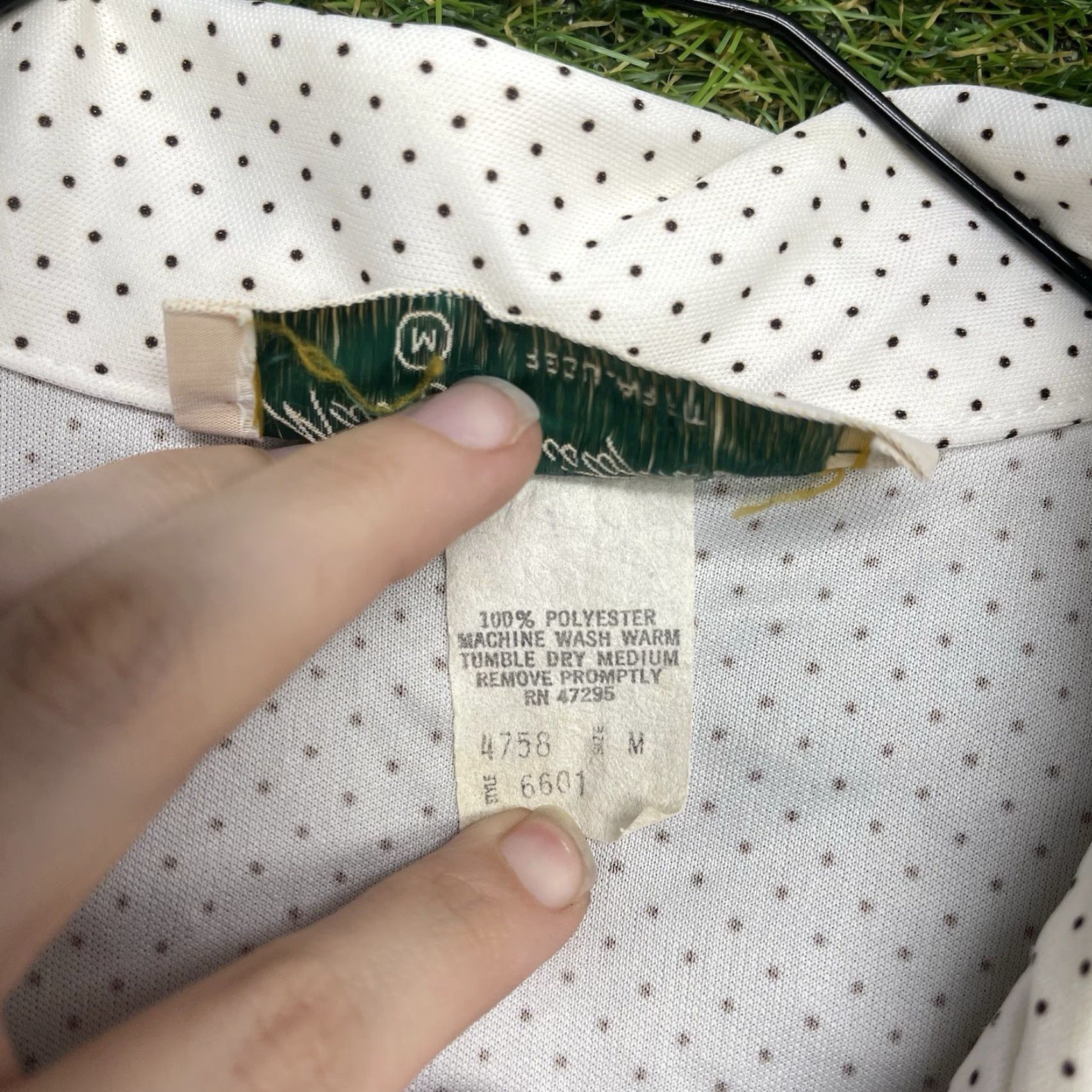 Vintage VINTAGE Marc Christopher Shirt Mens Medium White Cotton Blend Button-Up Hawaiian Aloha Cocktail Lounge Tiki Grand Theme Size US M / EU 48-50 / 2 - 5 Thumbnail