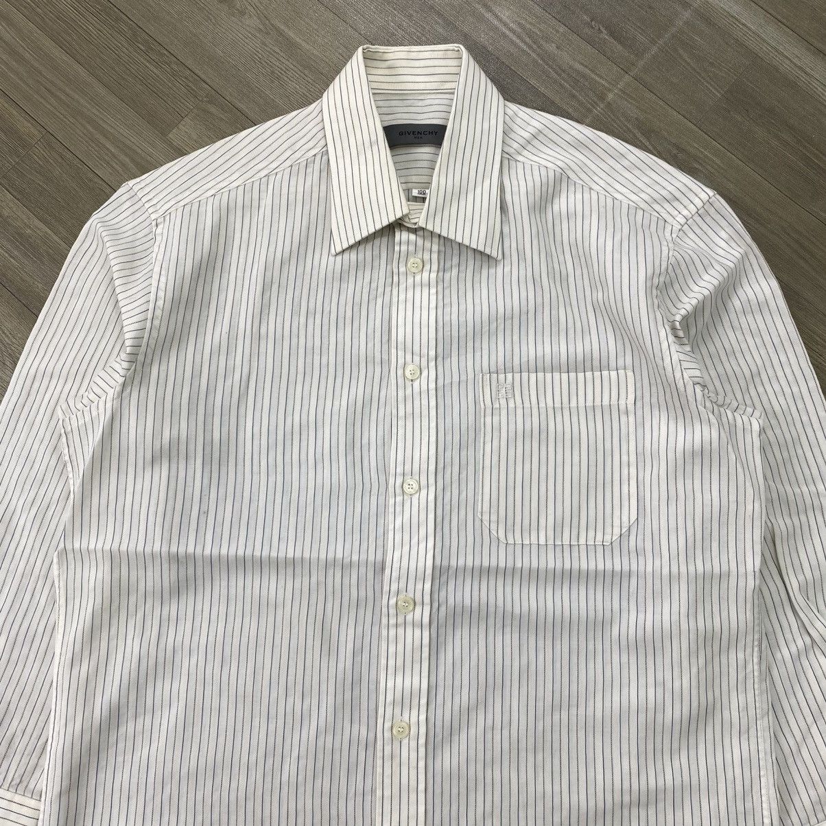 Givenchy SS07 Givenchy Men Striped Long Shirt Luxury Size US L / EU 52-54 / 3 - 3 Thumbnail