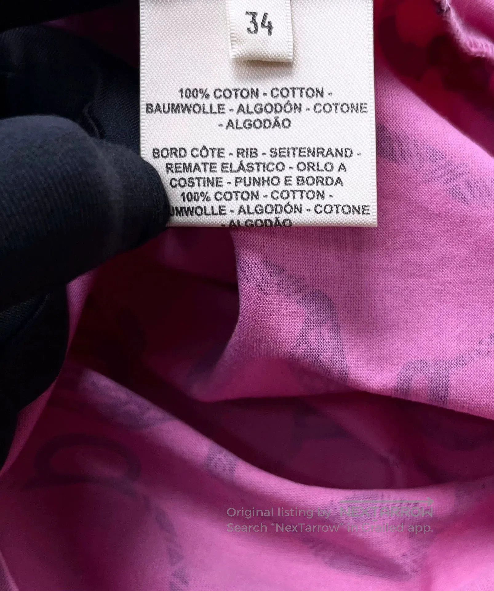 Hermes Hermes SS23 Pink Vase Print T-shirt. Size US XS / EU 42 / 0 - 4 Thumbnail