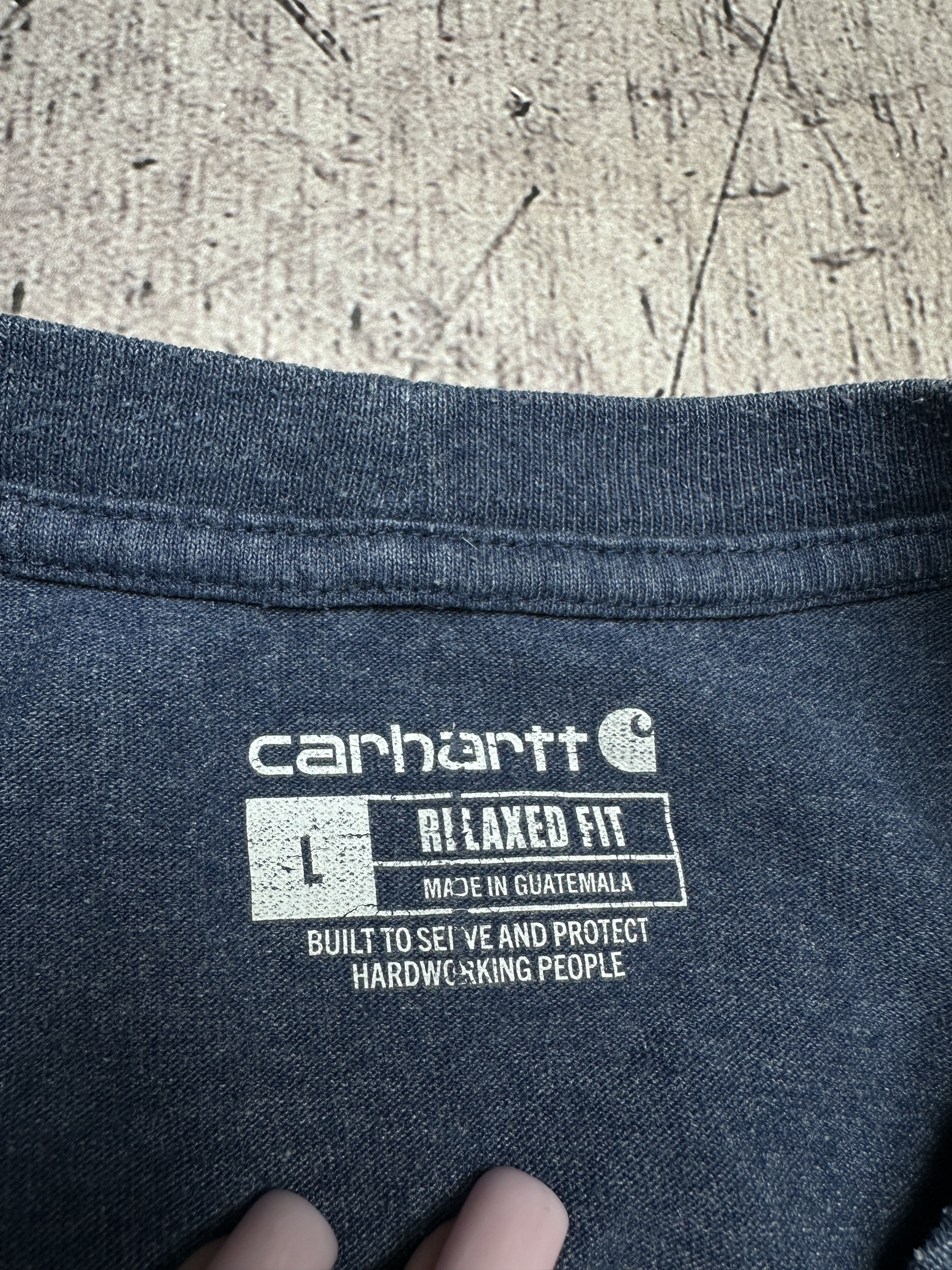 Carhartt Carhartt Vintage Mens Big Logo T-Shirt Size US L / EU 52-54 / 3 - 4 Thumbnail