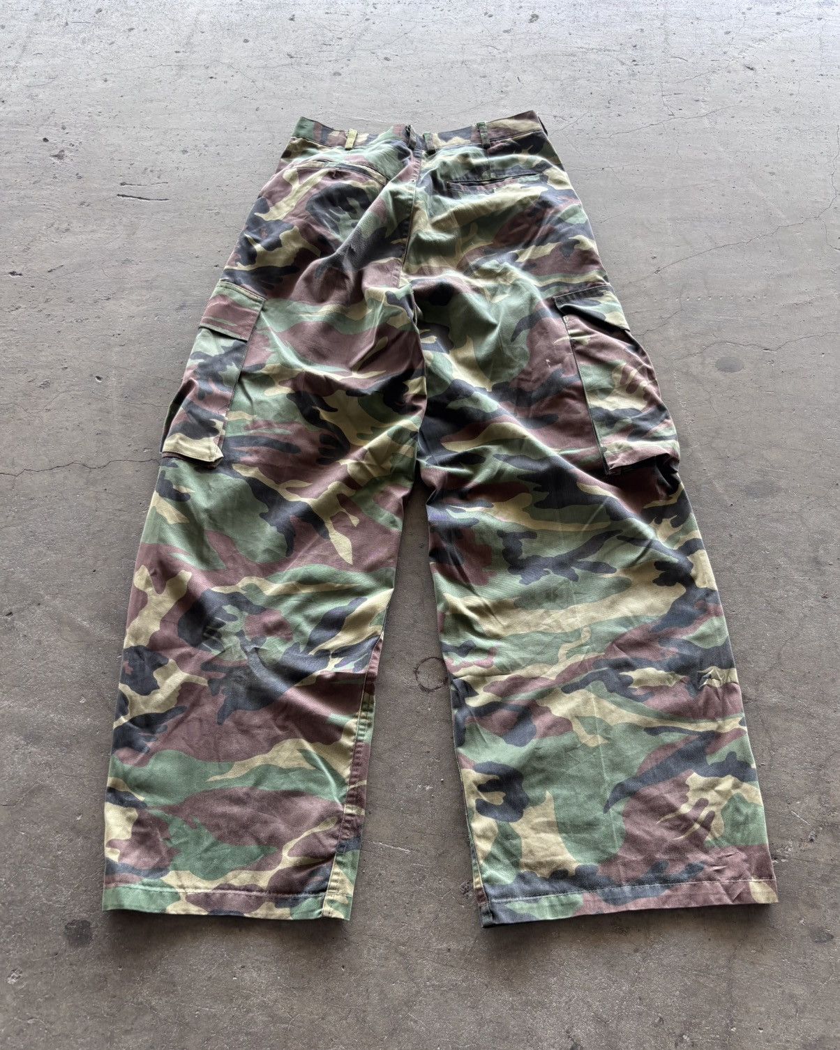 Vintage Vintage Camo Cargo Baggy Pants Size US 30 / EU 46 - 4 Thumbnail