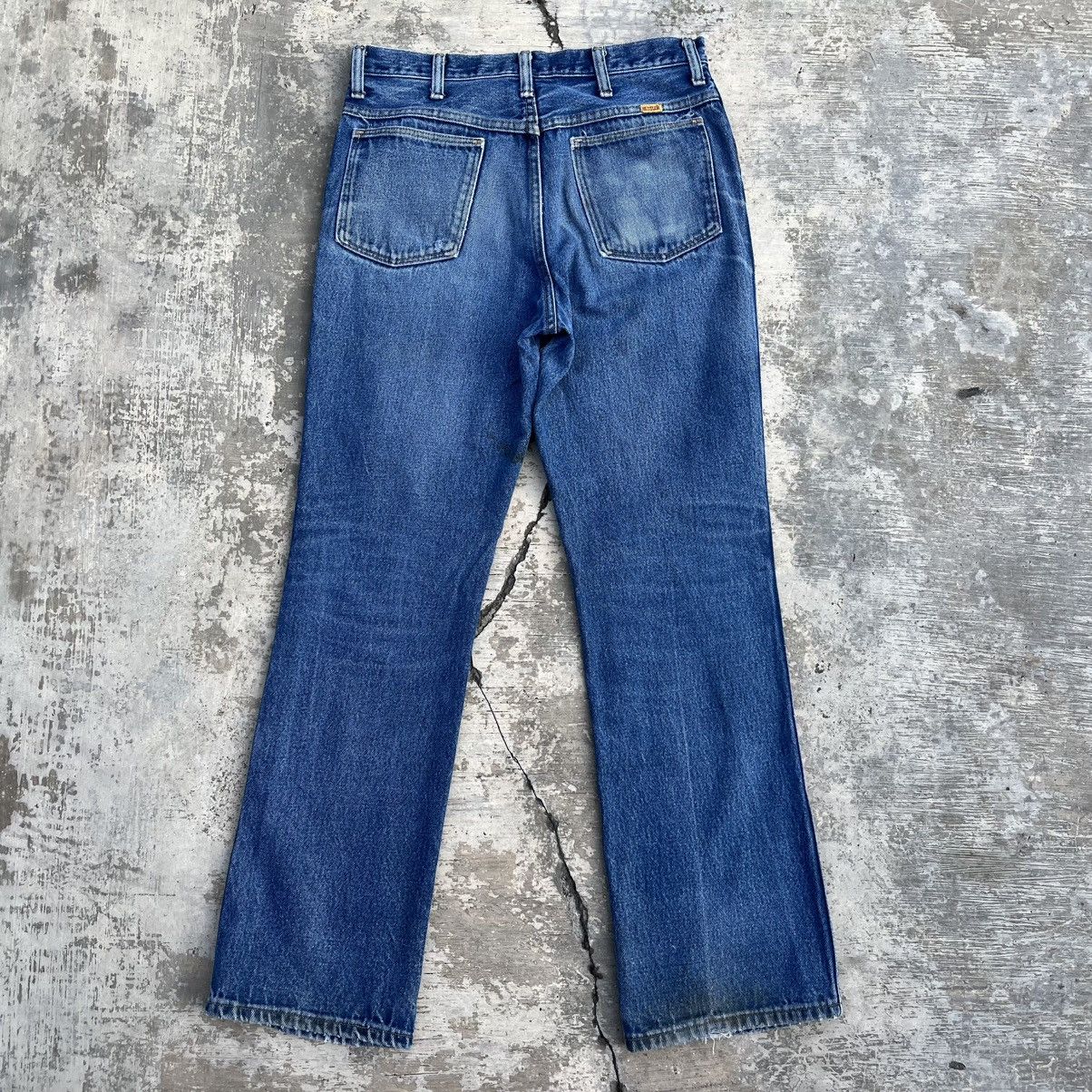 Rustler Vintage 70s 80s Rustler Regular Fit Denim Jeans Size 30x30 Size US 30 / EU 46 - 2 Thumbnail