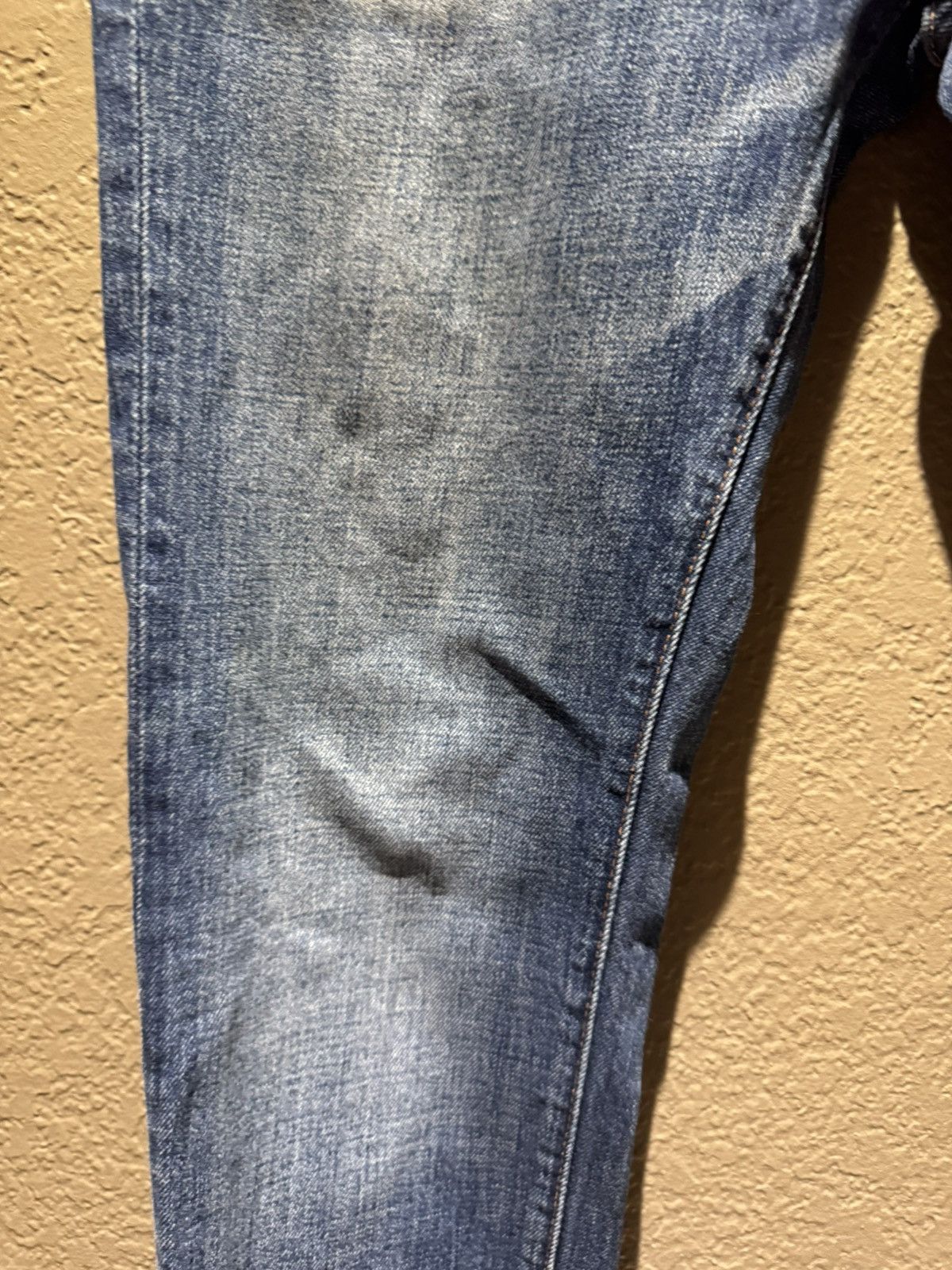 Abercrombie & Fitch Vintage 2000s Abercrombie and Fitch Blue Faded Denim Size US 30 / EU 46 - 8 Thumbnail