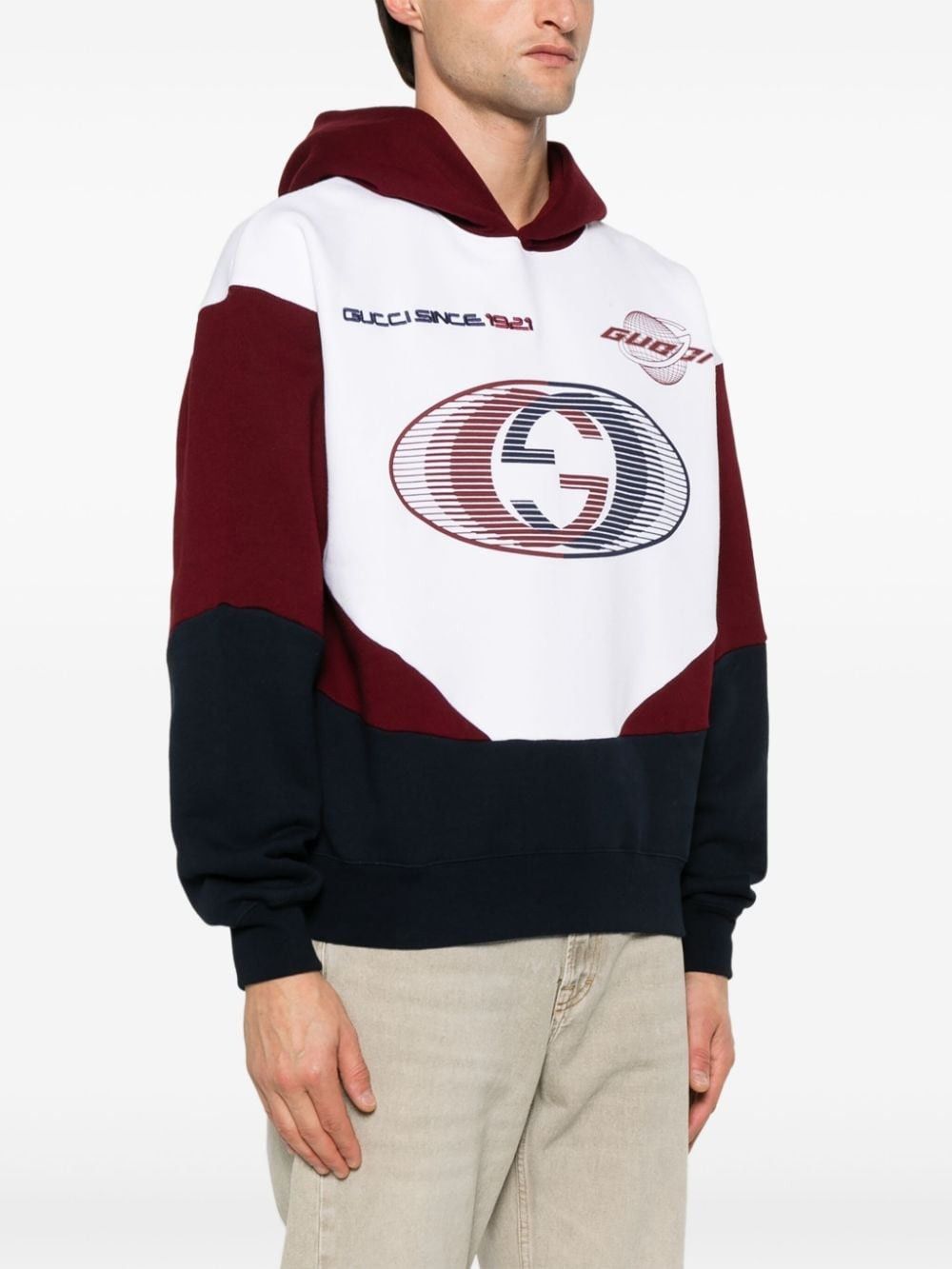 Gucci o1loc1c0925 795476 Cotton Jersey Hooded Sweatshirt Size US XL / EU 56 / 4 - 3 Thumbnail
