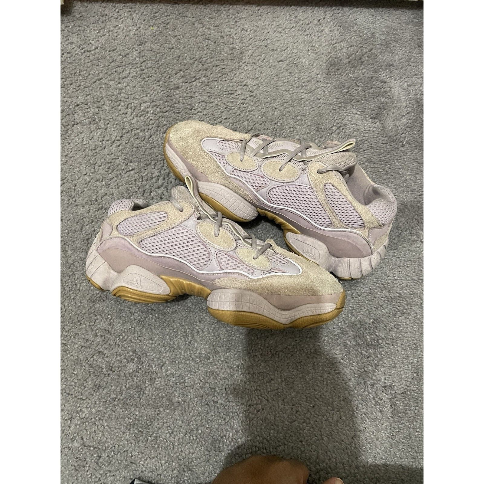 Adidas Size 10.5- Adidas Yeezy 500 Soft Vision Pink Sneakers FW2656 Size US 10.5 / EU 43-44 - 3 Thumbnail