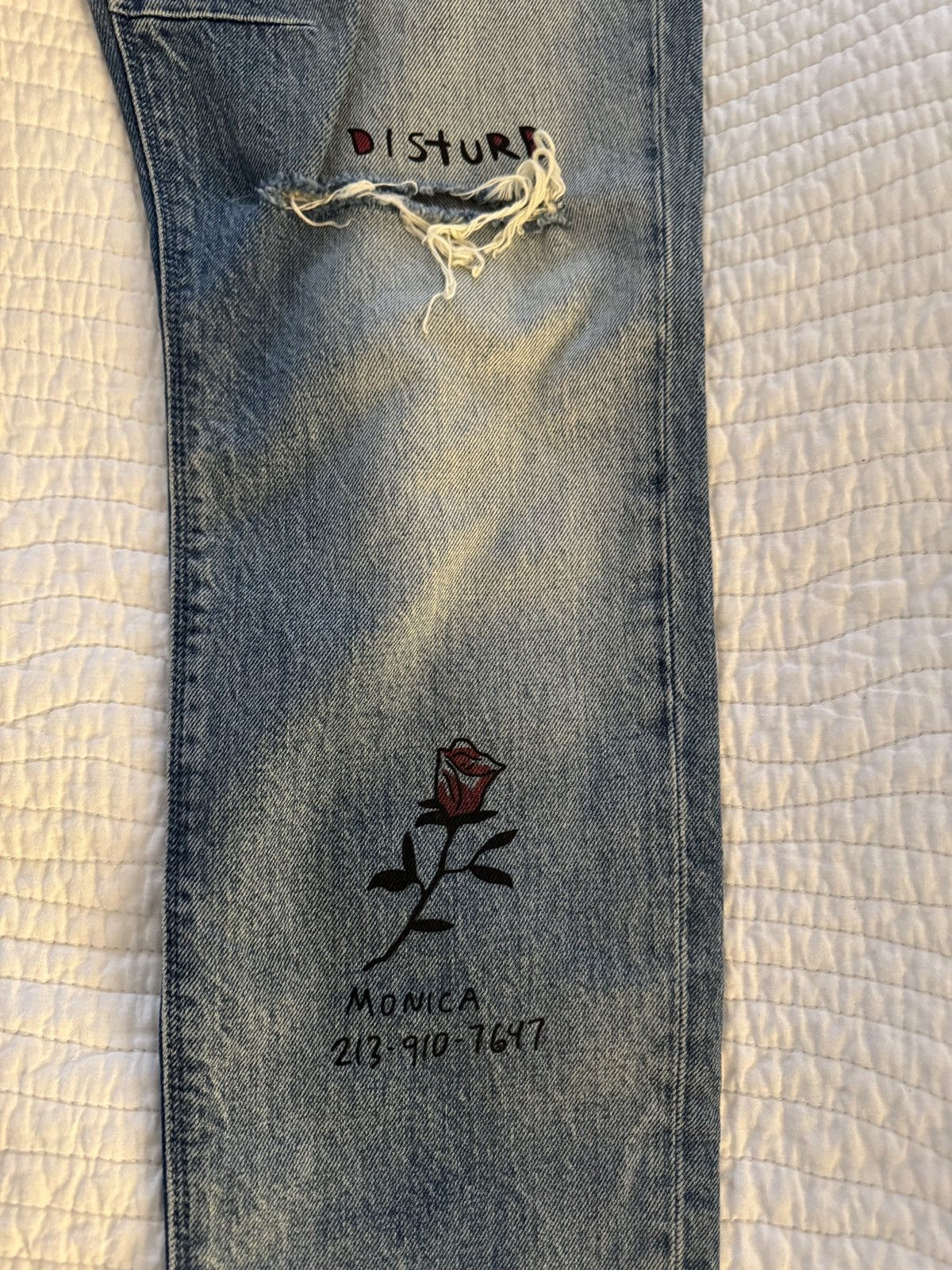 Rta RTA DENIM Size US 33 - 3 Thumbnail