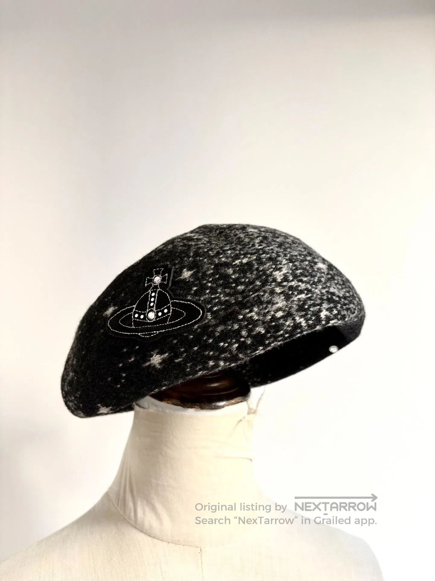 Vivienne Westwood vivienne westwood starry badge beret hat. Size ONE SIZE - 2 Thumbnail