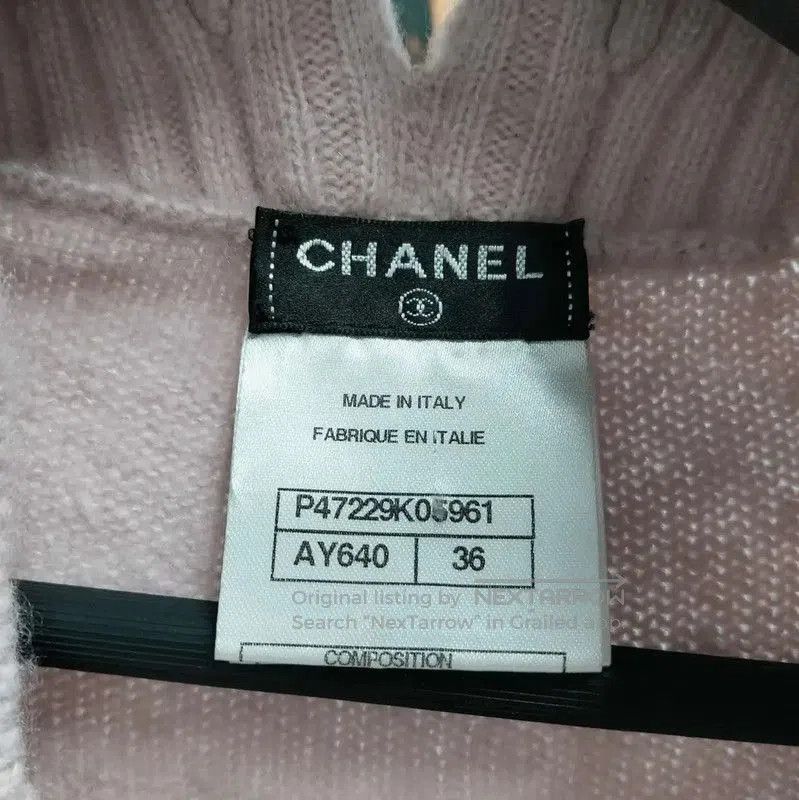 Chanel Chanel Pink Long Sleeve Sweater for Women . Size M / US 6-8 / IT 42-44 - 3 Thumbnail