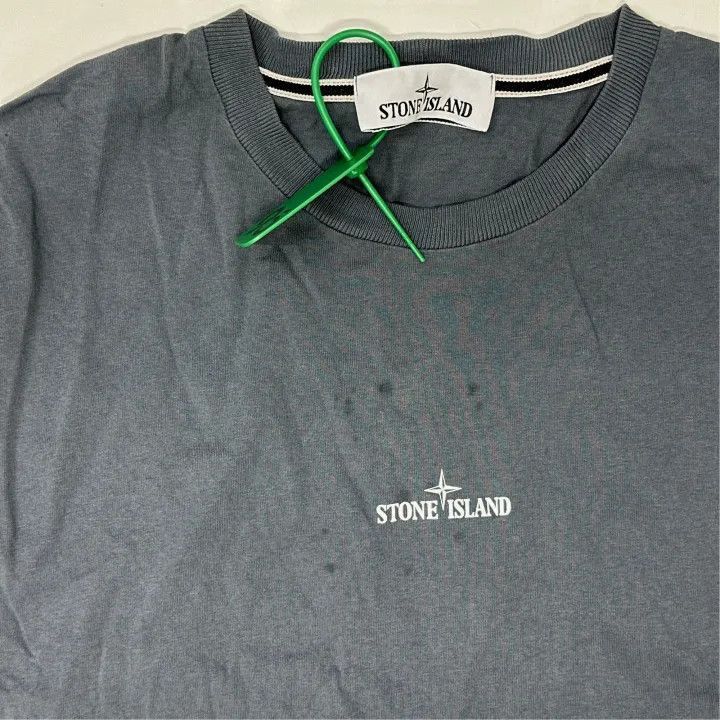Stone Island Stone Island FW23 Gray Short Sleeve TShirt -2506 Size US M / EU 48-50 / 2 - 6 Thumbnail
