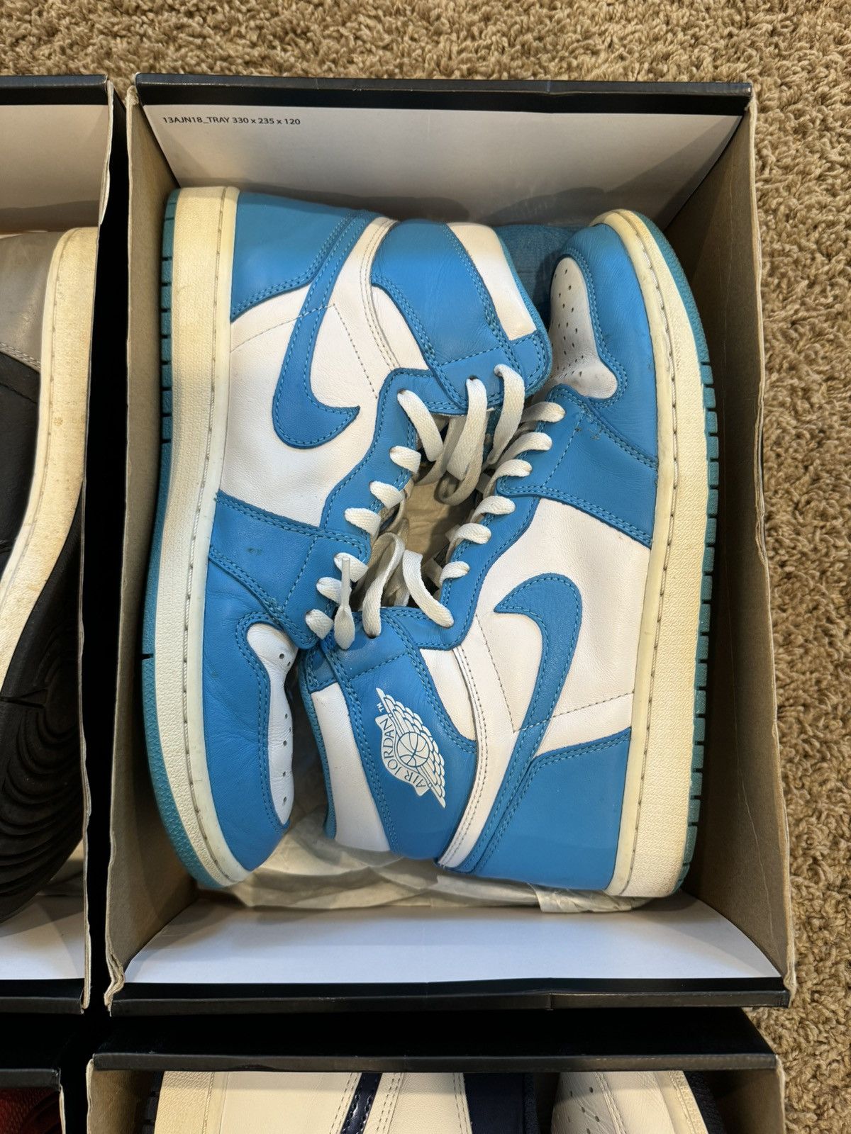 Jordan Brand Jordan 1 Unc Size US 10.5 / EU 43-44 - 7 Thumbnail