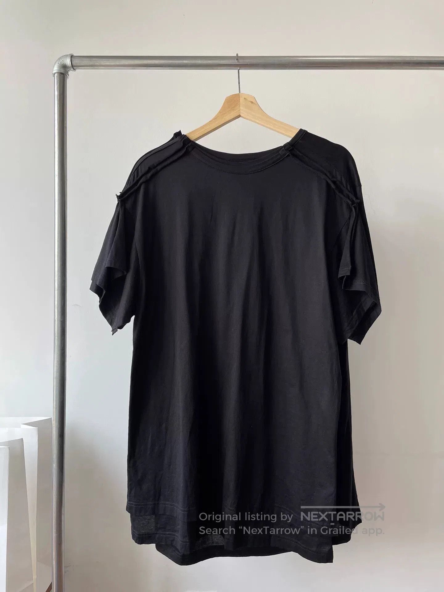 Yohji Yamamoto Yohji Yamamoto Black T. Size US M / EU 48-50 / 2 - 2 Thumbnail