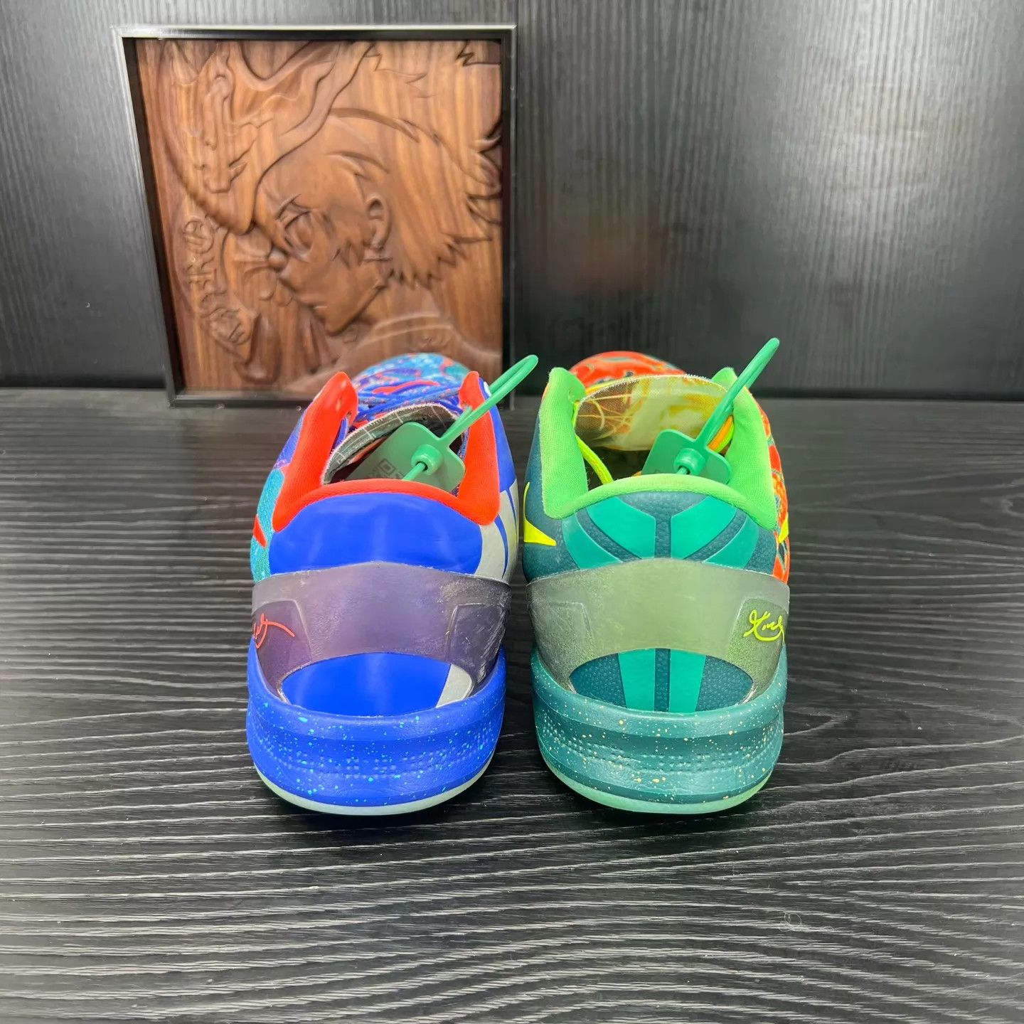 Nike zk8 bicolor Orange Blue 45 shoes box good cond Size US 11 / EU 44 - 6 Thumbnail