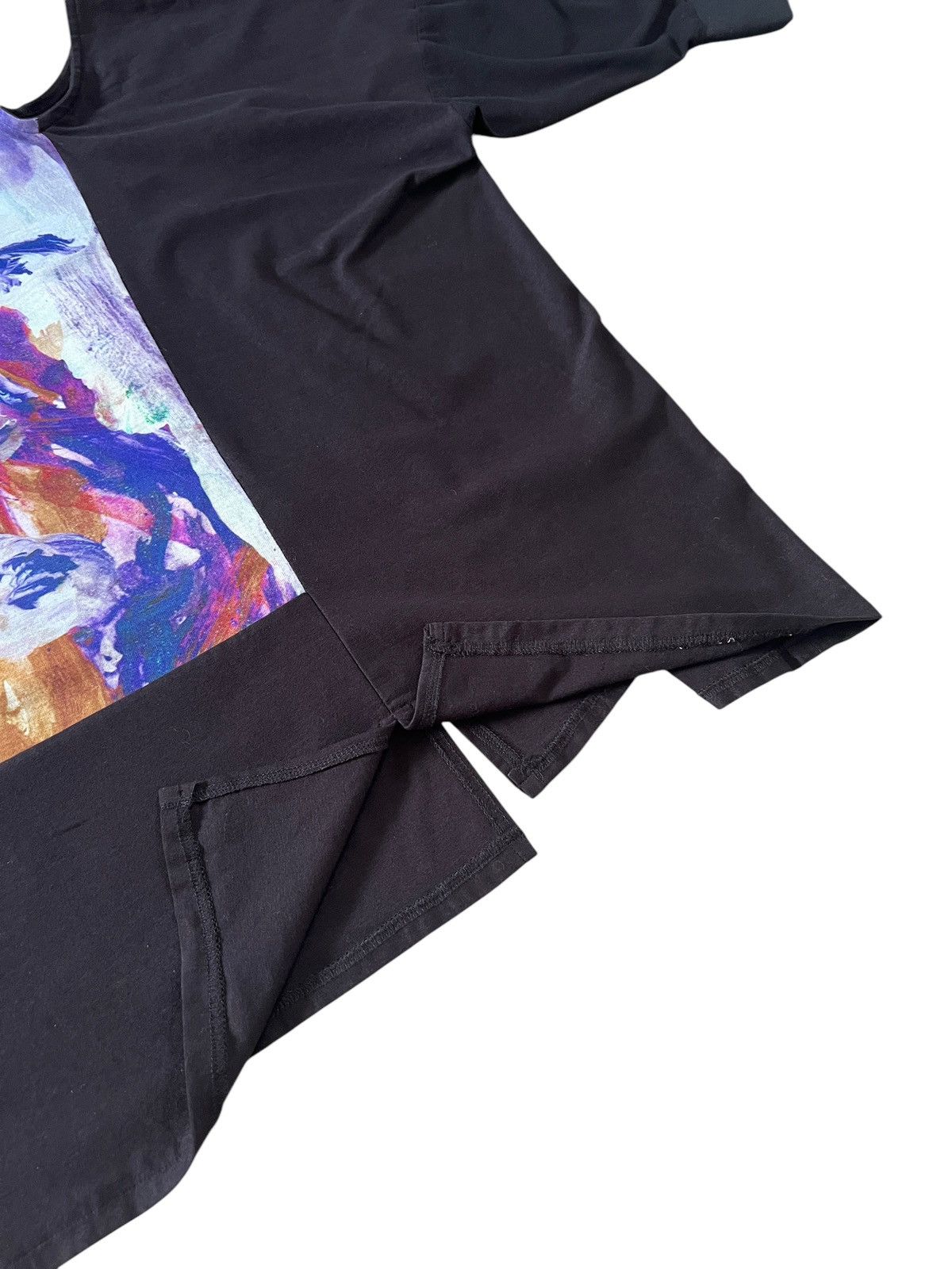 Japanese Brand Lilith Art Duct 🇯🇵 Rebuilt Off Shoulder Art Printed Shirt Size US L / EU 52-54 / 3 - 4 Thumbnail