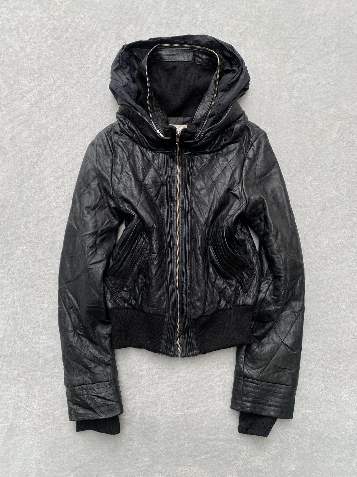 Enchantment 2000s- Enchantment? -Bono Quilted Leather Jacket Size S / US 4 / IT 40 - 1 Thumbnail