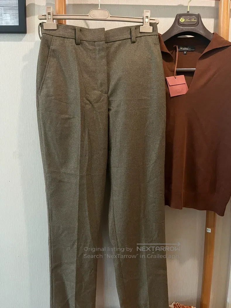 Loro Piana Loro Piana Cashmere Dress Pants Size 26" / US 2 / IT 38 - 2 Thumbnail