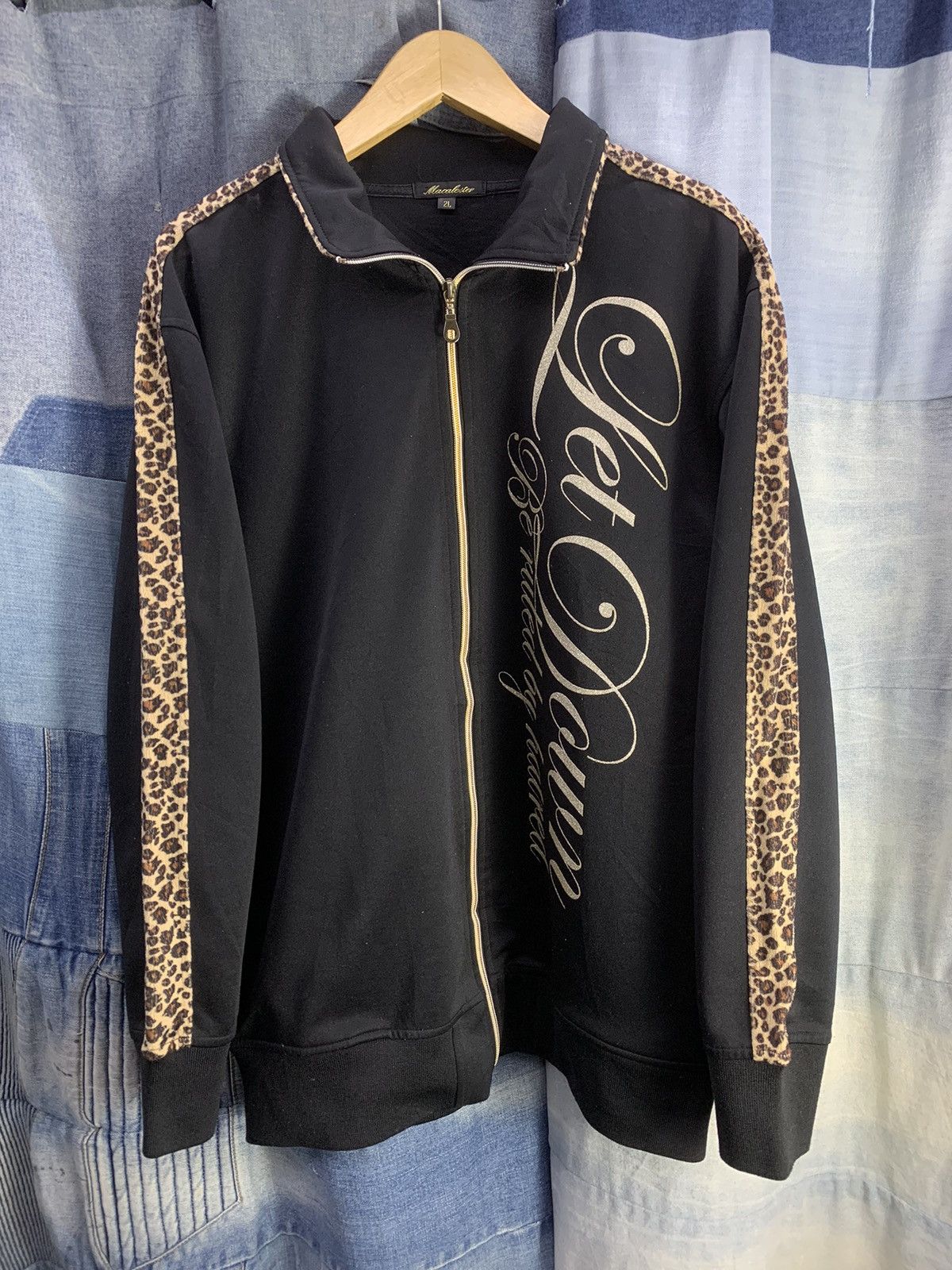 Pre-owned Hysteric Glamour X If Six Was Nine Macalester Leopard Style In Black