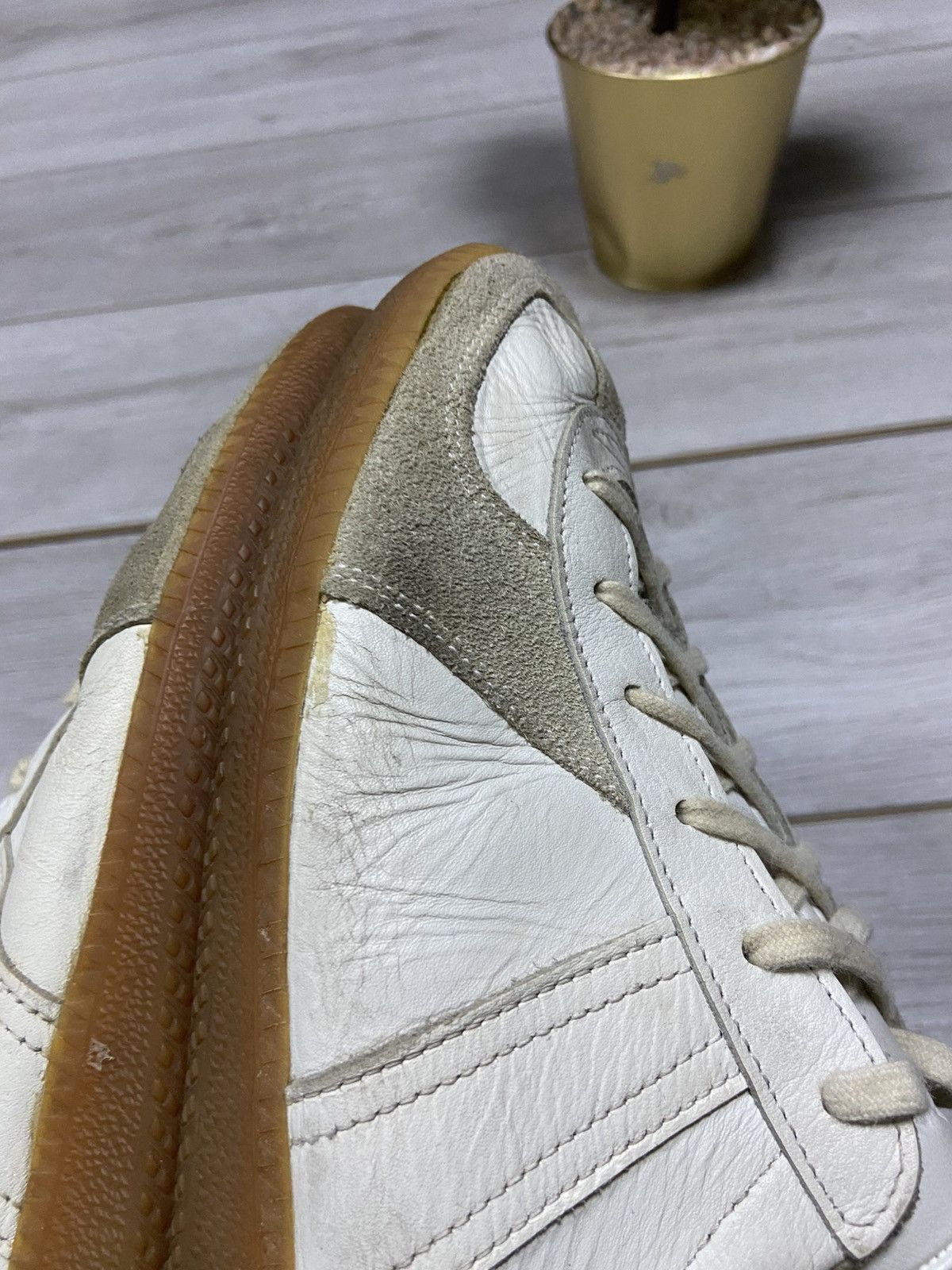 Vintage BW-sport 265 Maison Margiela style vintage leather trainers Size US 8 / EU 41 - 14 Thumbnail