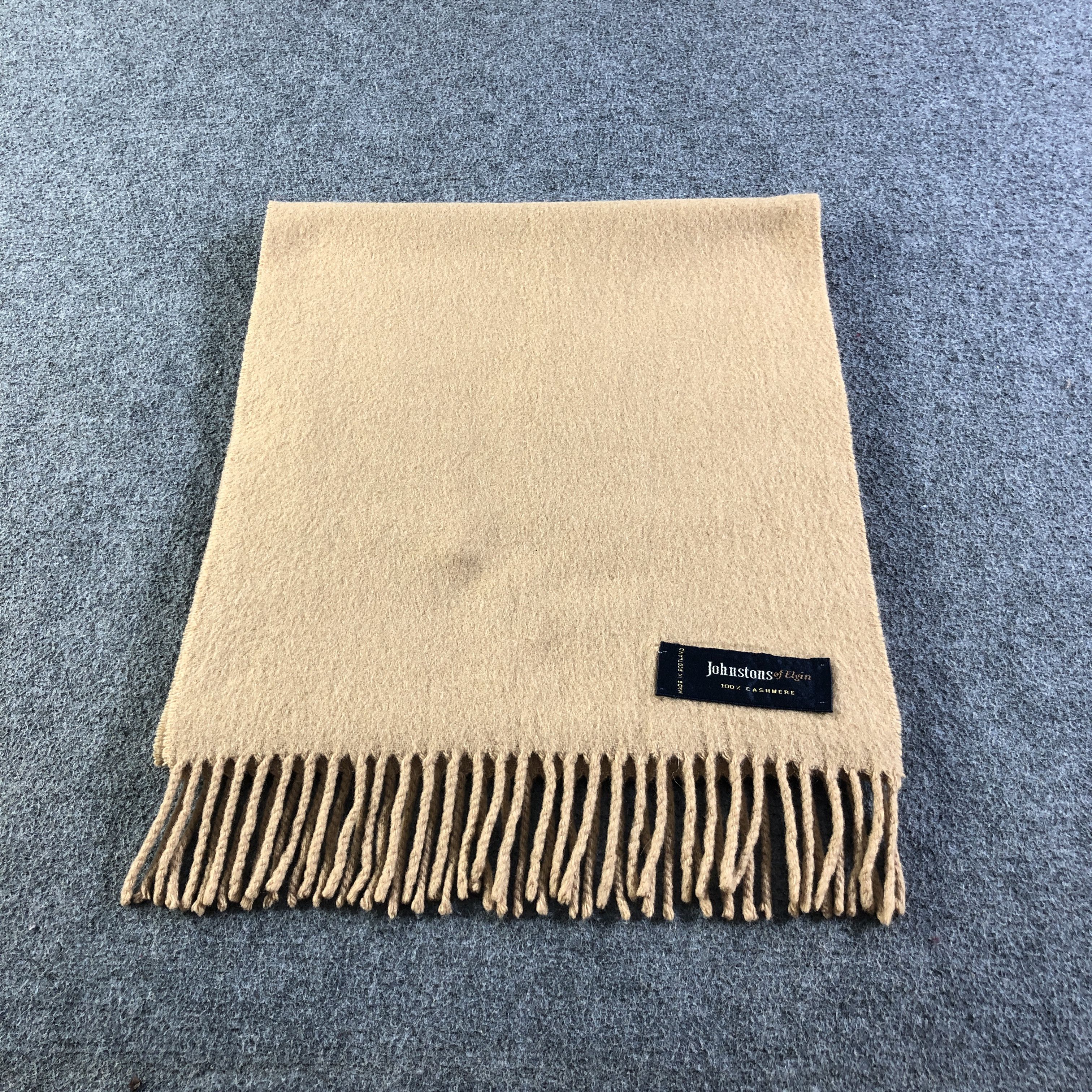 Johnstons Of Elgin Johnstons Of Elgin Cashmere Scarf Muffler Neckwear V2790 Size ONE SIZE - 2 Thumbnail