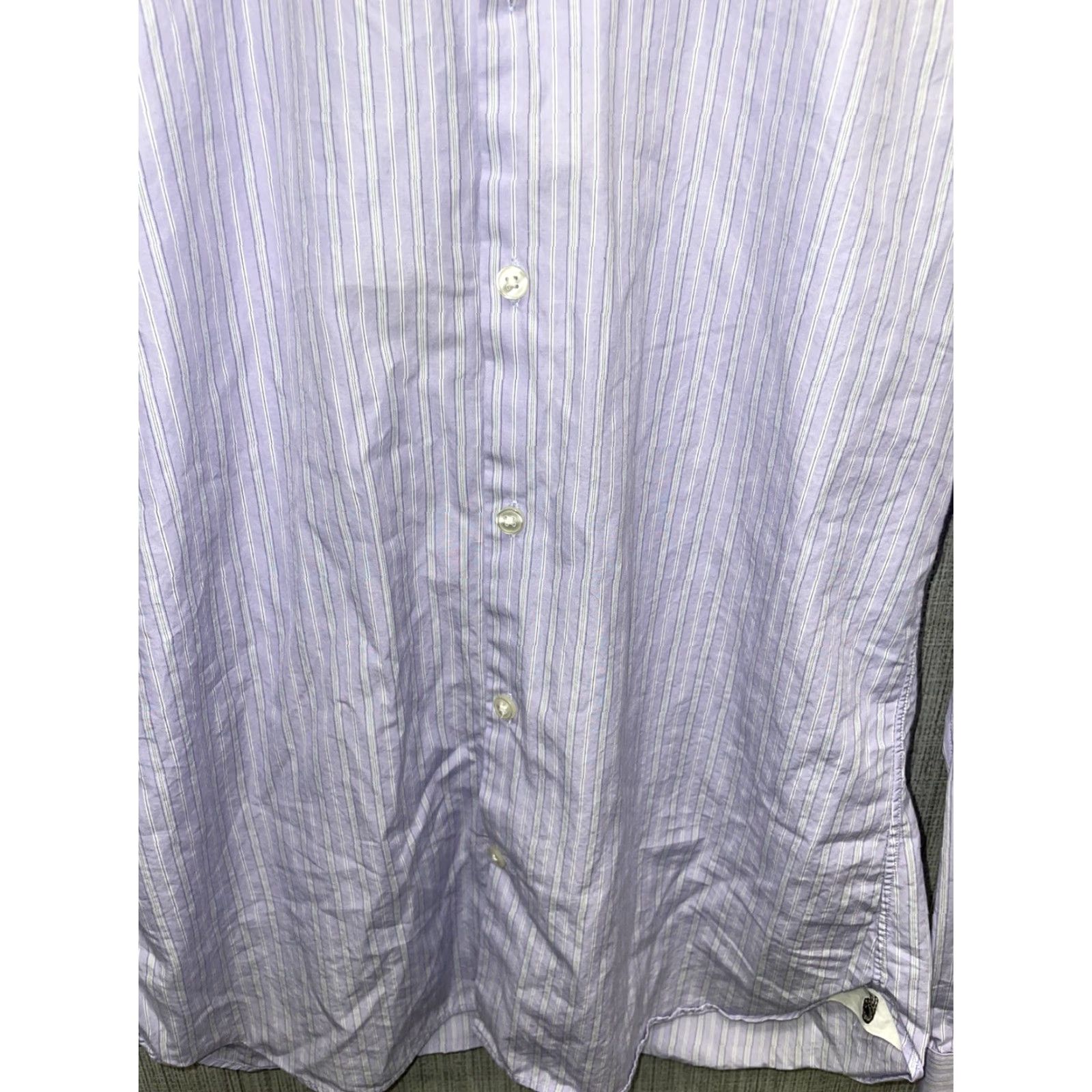 John Varvatos John Varvatos USA Slim Fit Light Purple Long Sleeve Button-Down Shirt Mens 14.5 S Purple USA Slim Fit Button-Down Shirt Mens 14.5 S Size US S / EU 44-46 / 1 - 3 Thumbnail