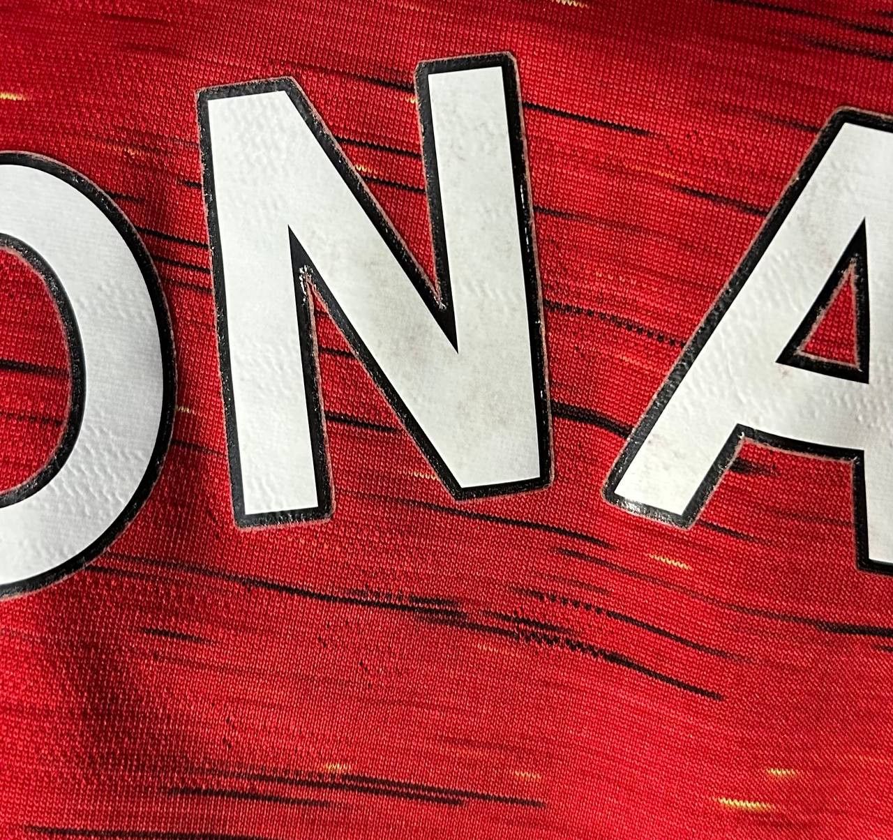 Adidas Manchester United 2020/21 Home RONALDO Adidas footballJersey Size US M / EU 48-50 / 2 - 6 Thumbnail