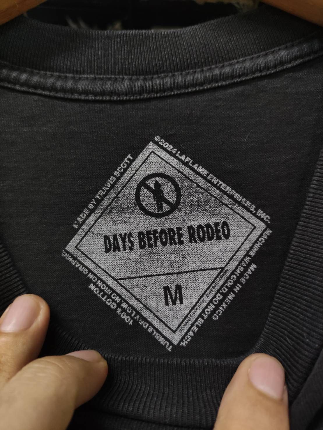 Rap Tees Travis Scott Days Before Rodeo 10 year Anniversary T-Shirt Size US M / EU 48-50 / 2 - 6 Thumbnail