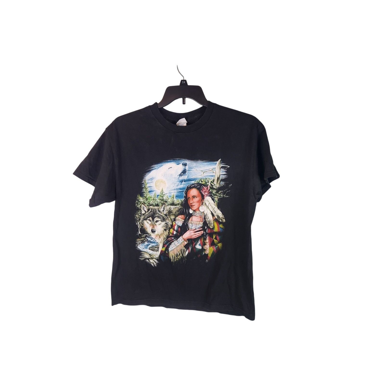 Other Vintage Y2K Native American Nature T men's large Size US L / EU 52-54 / 3 - 1 Thumbnail