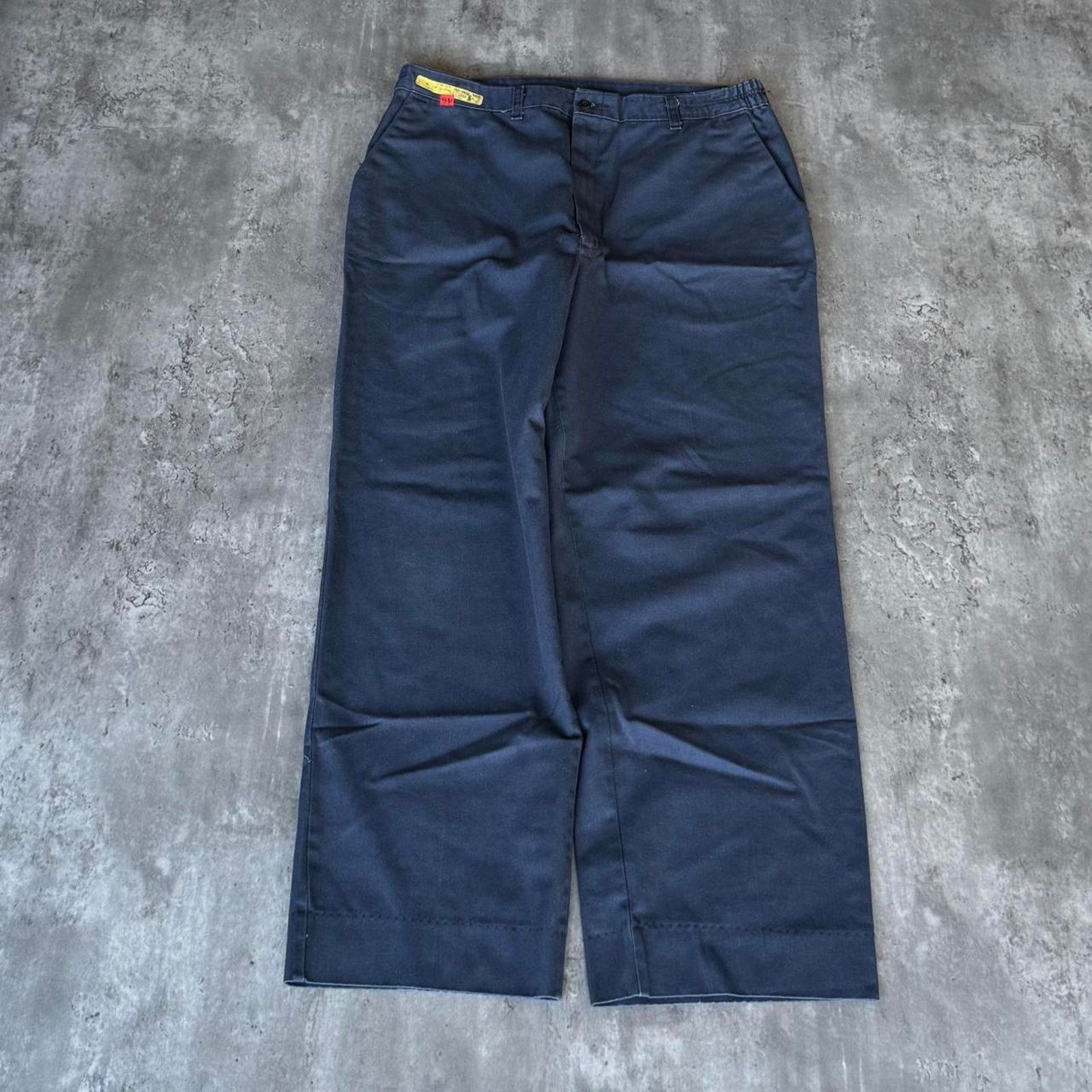 Carhartt Vintage Y2K Faded Blue Essential Baggy Carhartt Style Pants Size US 35 - 1 Thumbnail