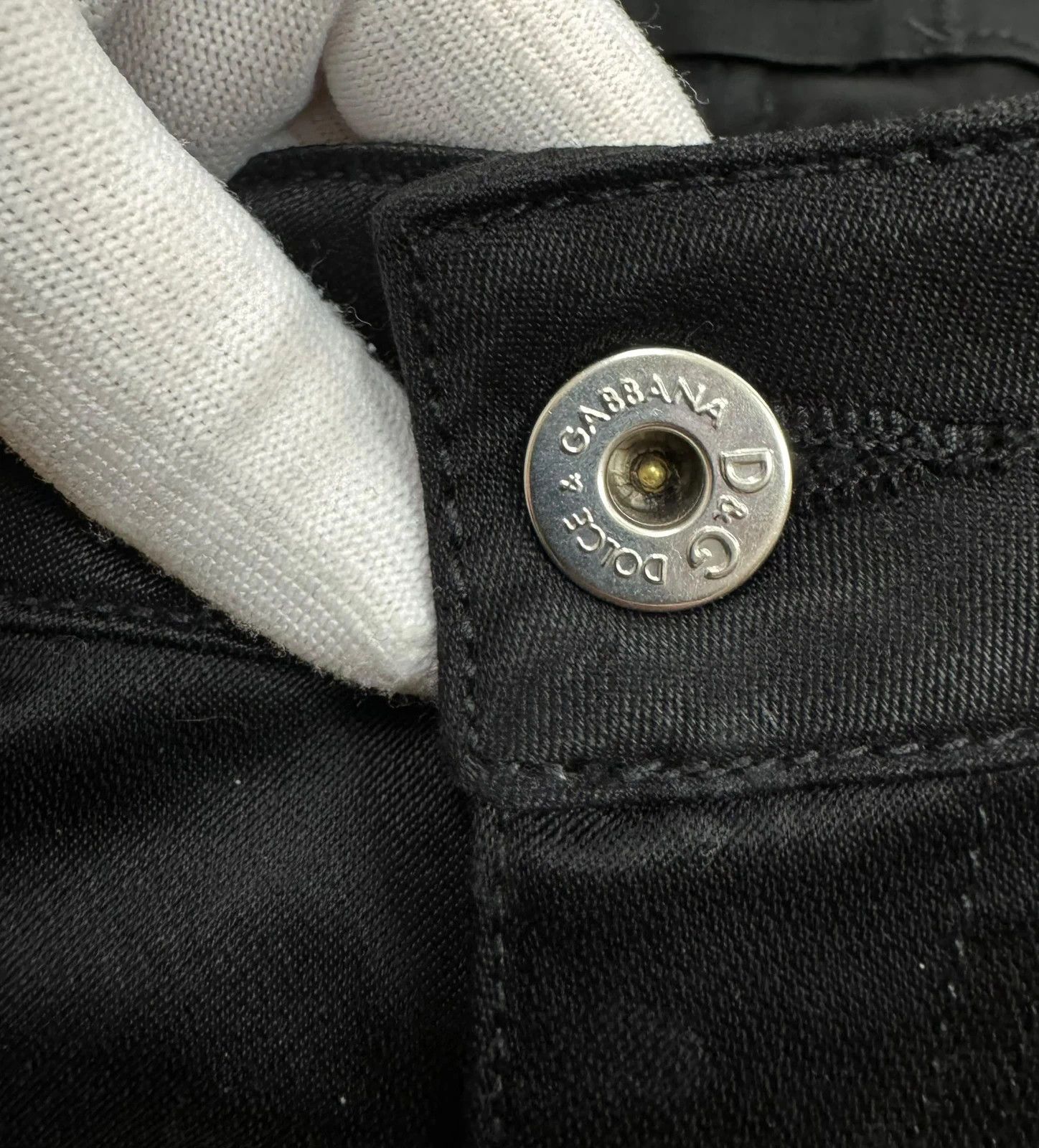 Dolce & Gabbana Dolce & Gabbana Skirt Knee-Length Cotton size 27 Size 27" / US 4 / IT 40 - 11 Thumbnail