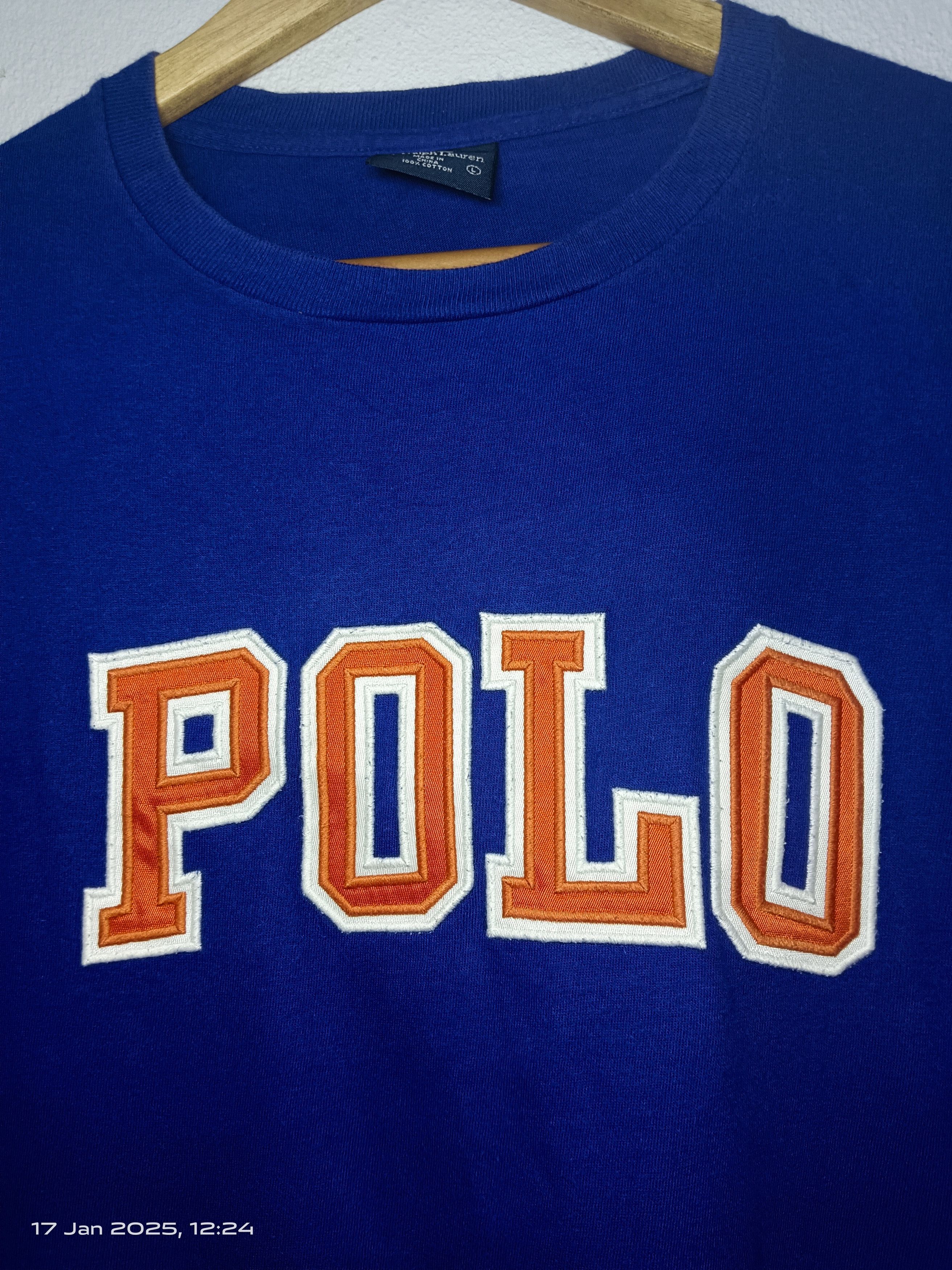 Polo Ralph Lauren Vintage 90's POLO Ralph Lauren Big Logo Size US L / EU 52-54 / 3 - 3 Thumbnail