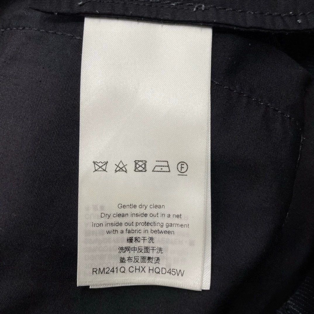 Louis Vuitton black denim work pants by louis vuitton Size US 33 - 6 Thumbnail