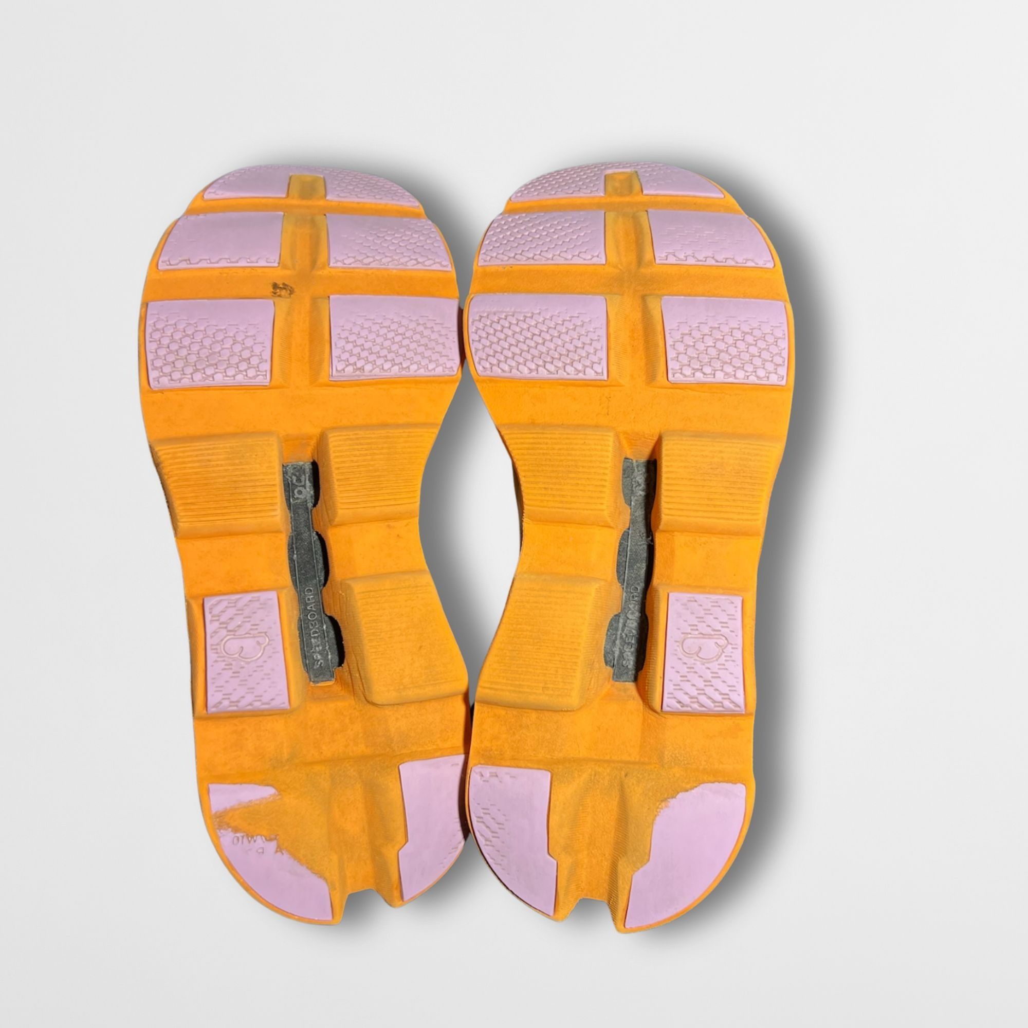 On On Cloudmonster Women’s Running Shoes Fawn Turmeric Orange S Size US 10 / IT 40 - 6 Thumbnail