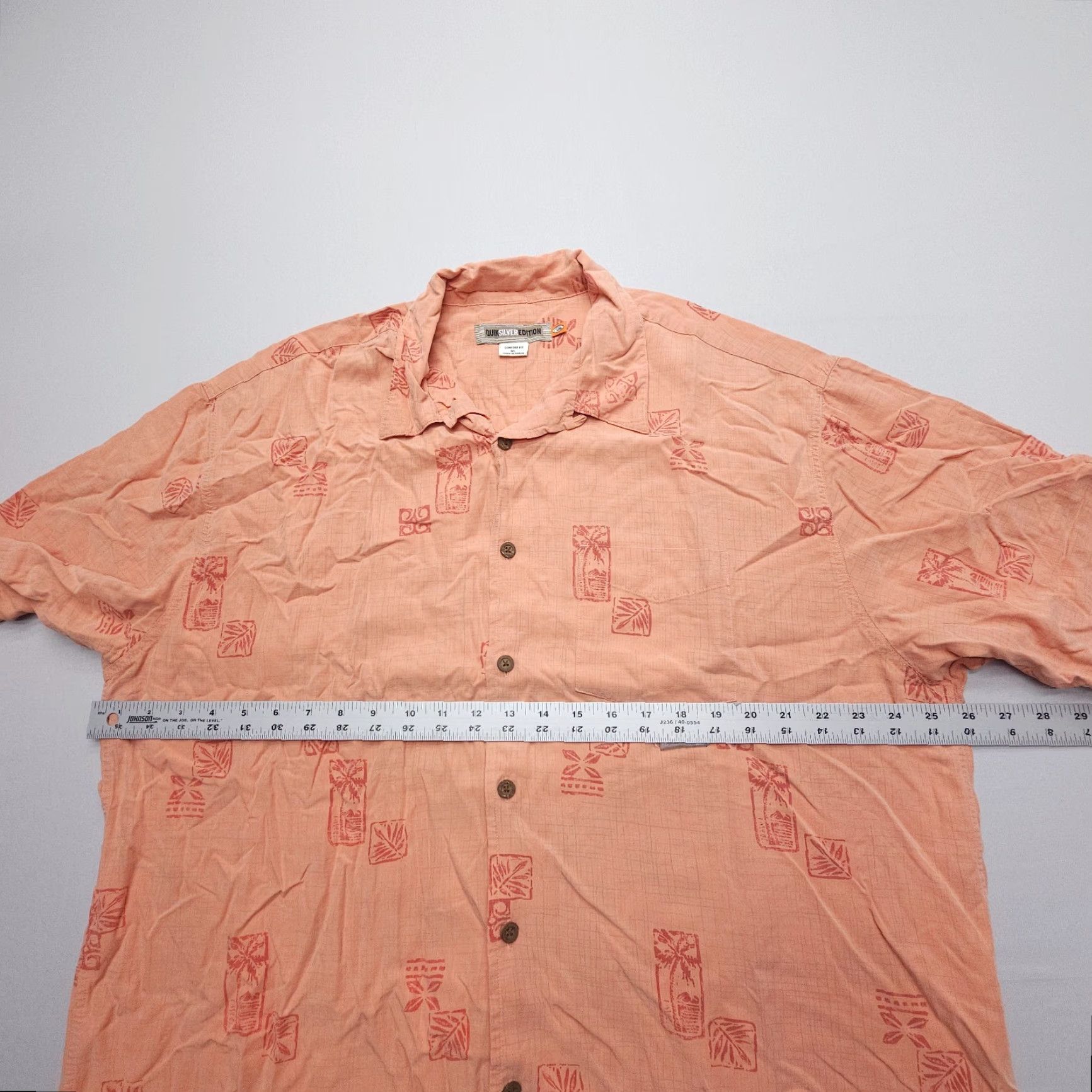 Quiksilver VINTAGE Quiksilver Shirt Mens XL Comfort Fit Floral Tropical Coastal Surf Skate Y2K Loop Size US XL / EU 56 / 4 - 7 Thumbnail