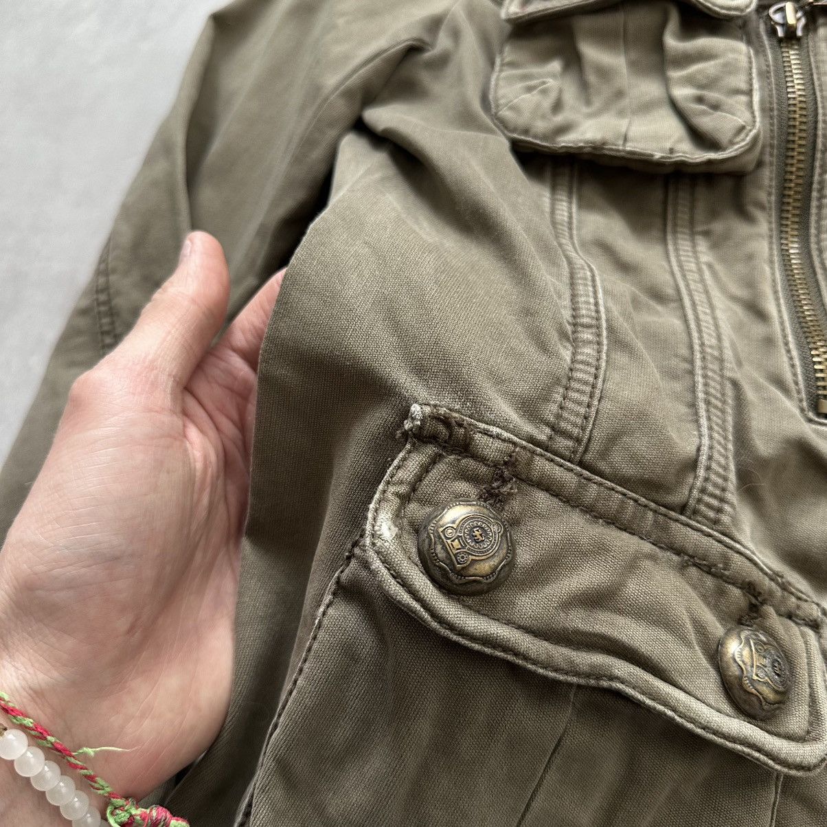 Hysteric Glamour × Undercover 00s Napoleon Military Multipocket Jacket LGB YSL PPFM Vibe Size S / US 4 / IT 40 - 12 Thumbnail