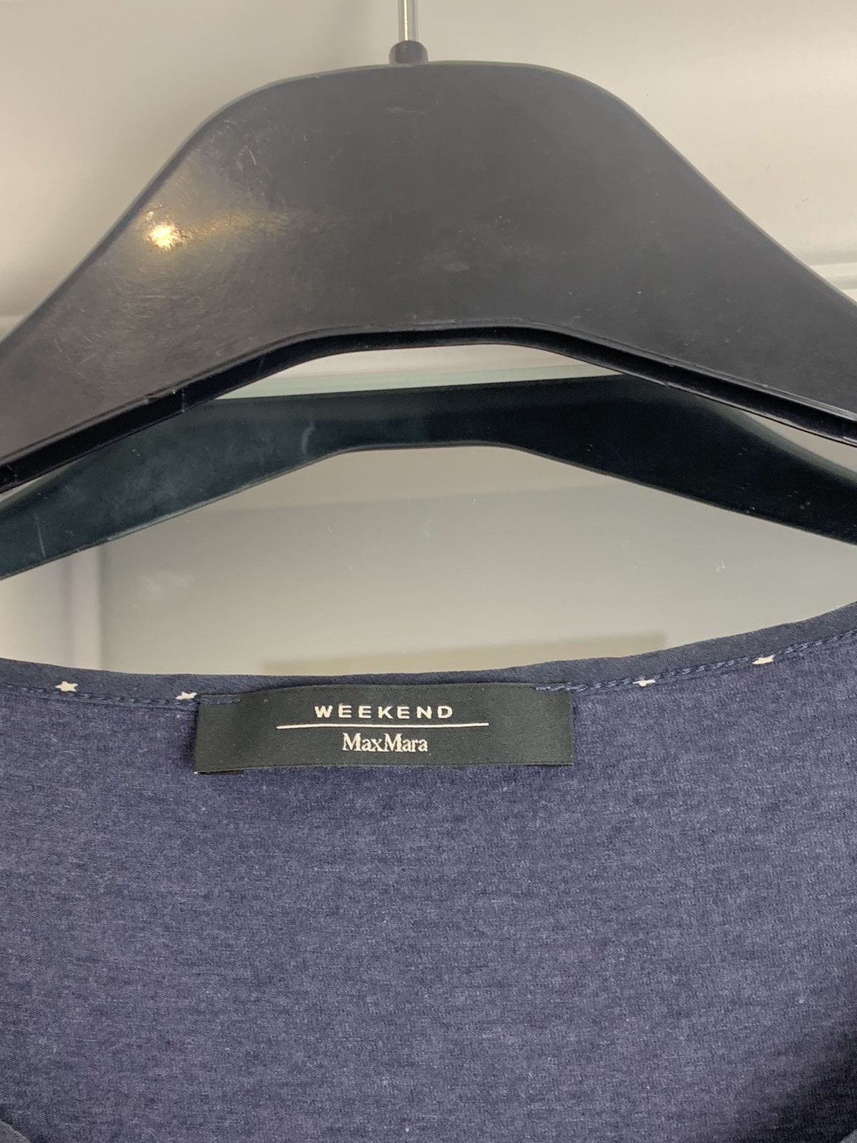 Max Mara Max Mara T-Shirt Blouse Blue Size L / US 10 / IT 46 - 4 Thumbnail