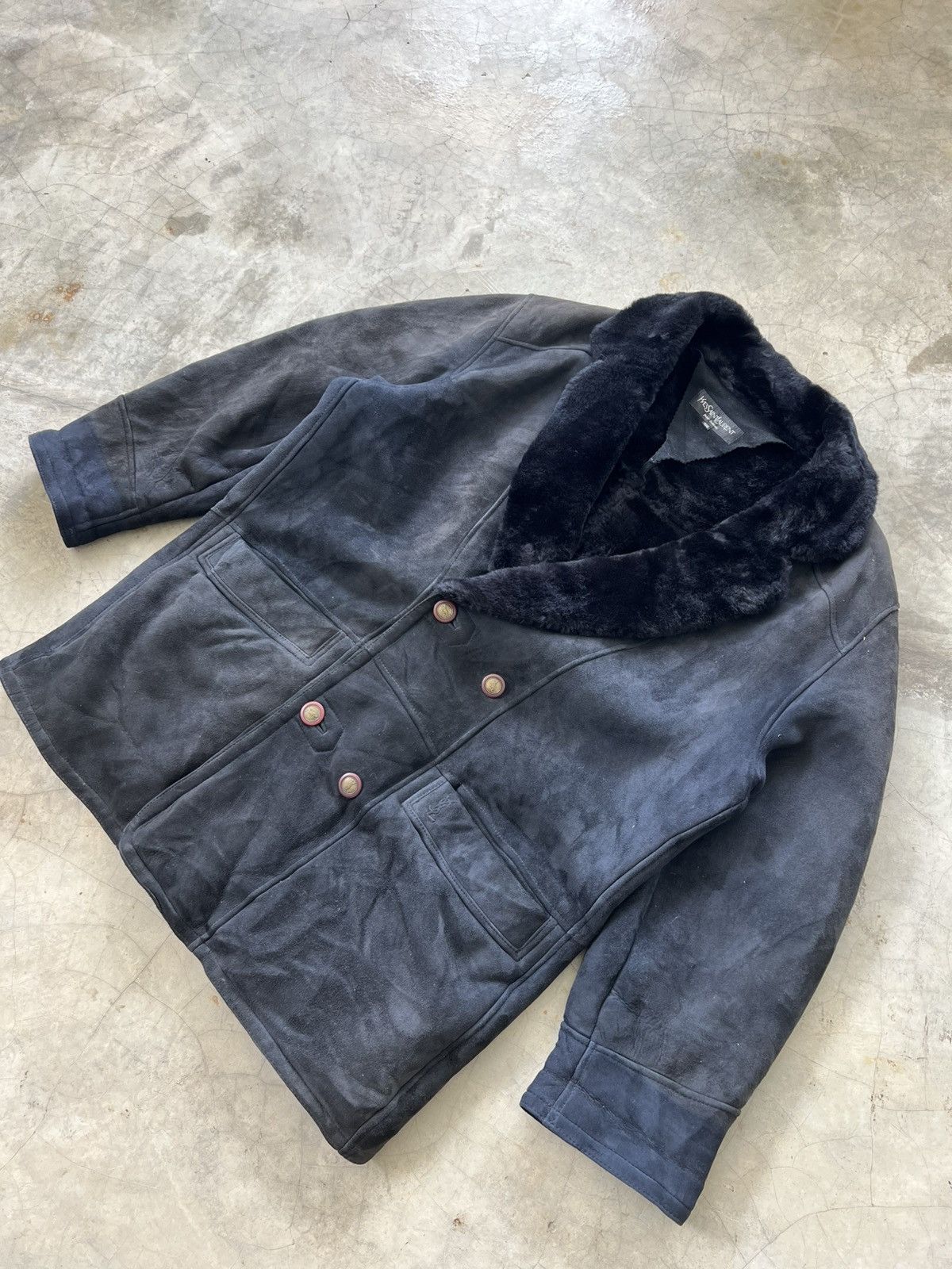 Yves Saint Laurent Yves Saint Laurent (YSL) Vintage Size US XL / EU 56 / 4 - 2 Thumbnail