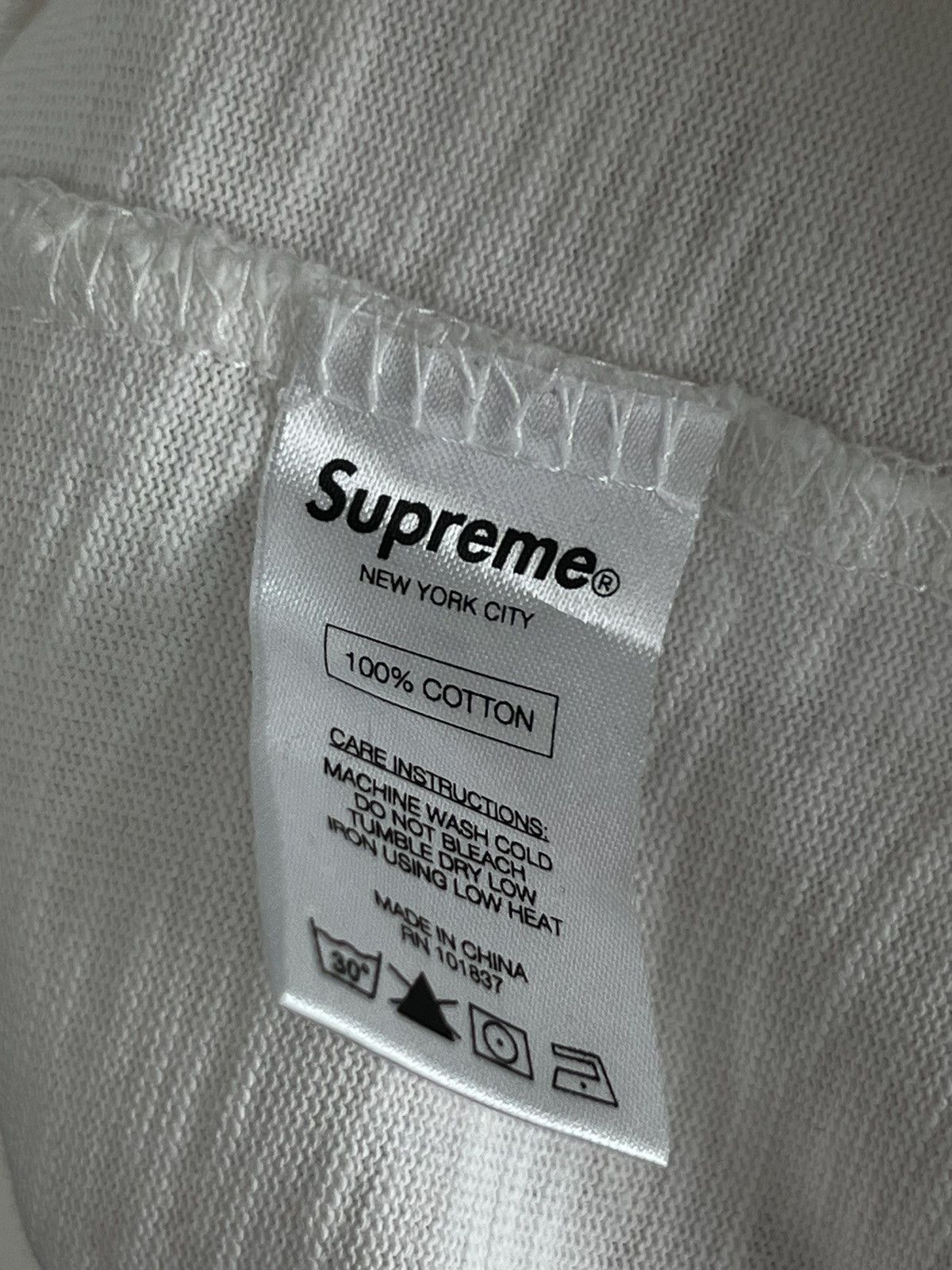 Supreme Clean logo tee Size US M / EU 48-50 / 2 - 15 Thumbnail