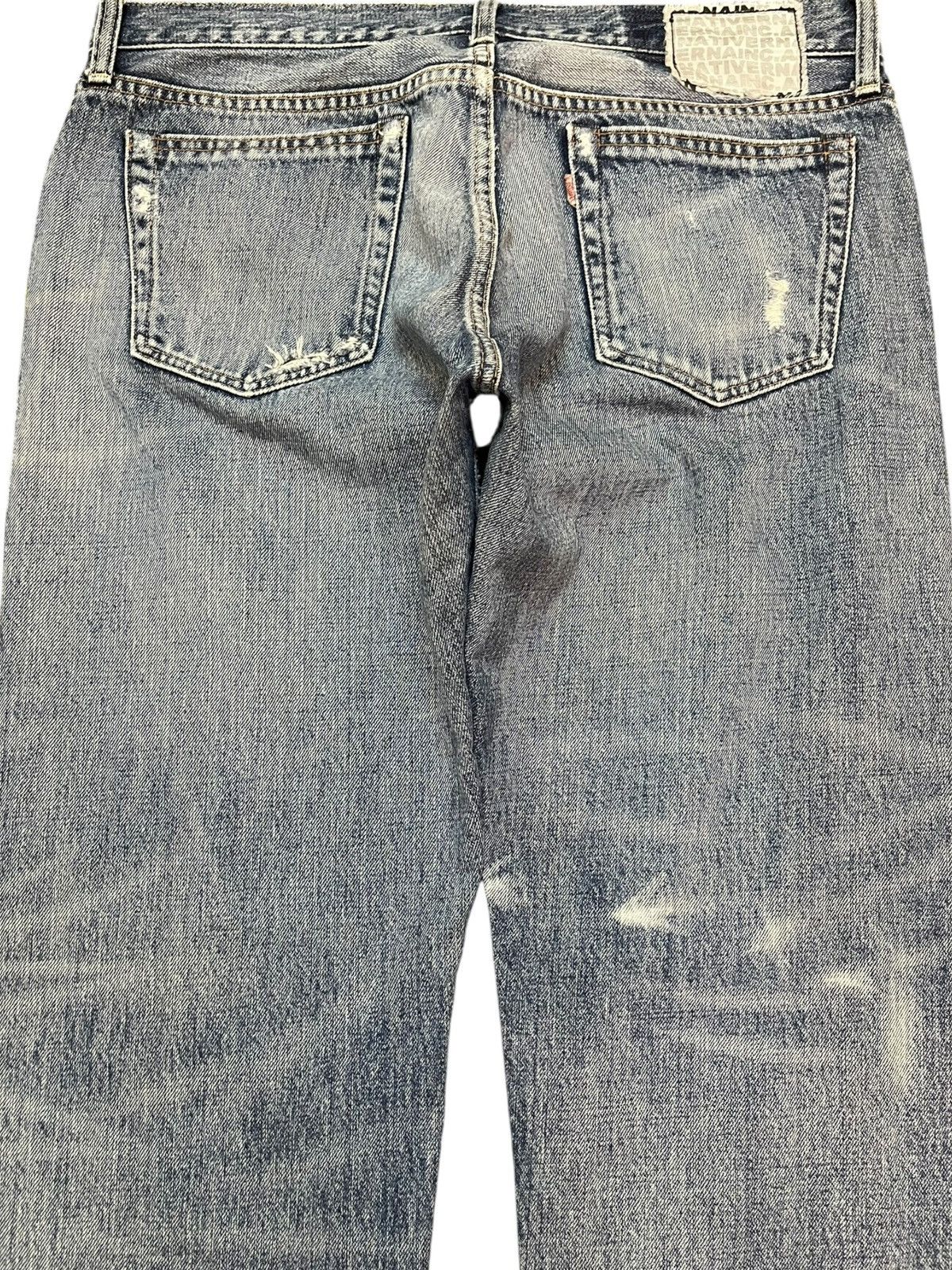 Hysteric Glamour Vintage RNAINC Faded Grunge Distressed Denim Size US 33 - 6 Thumbnail