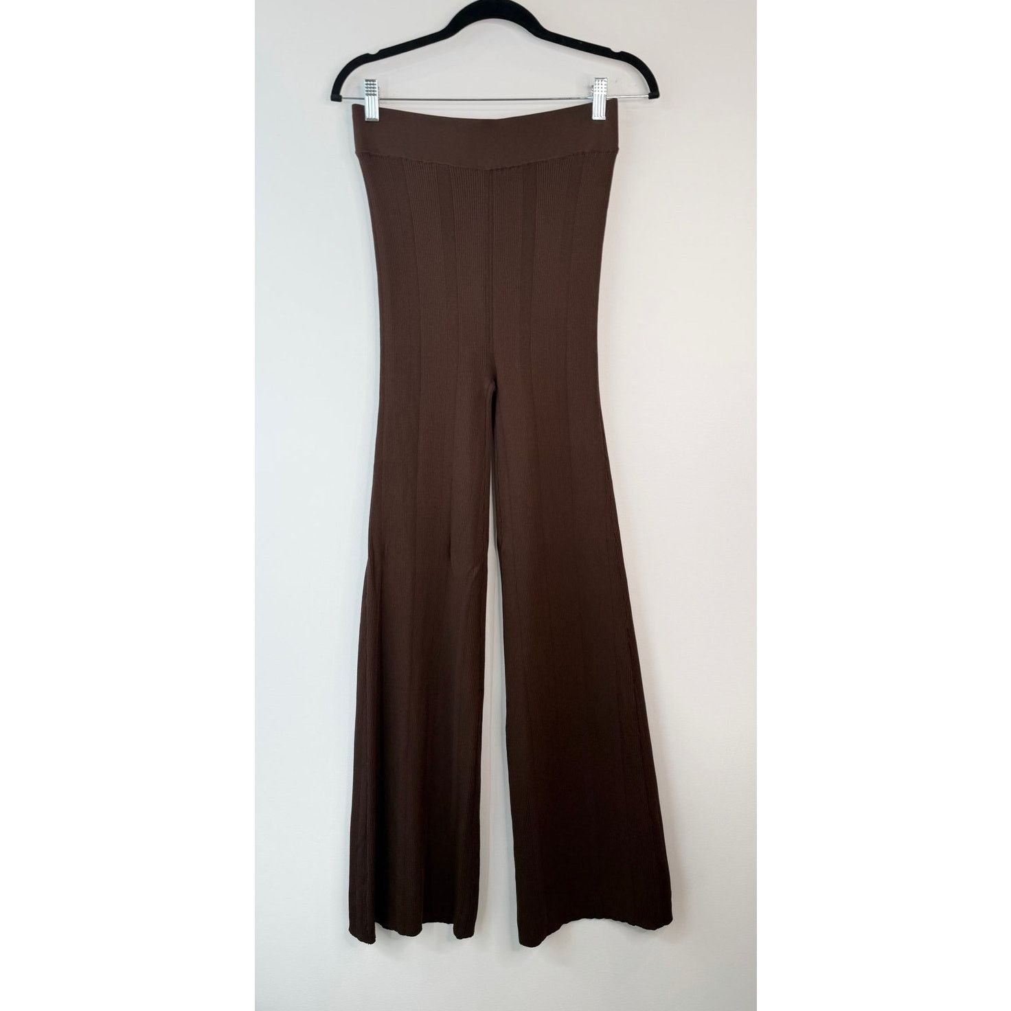 REMAIN Birger Christensen NWT REMAIN Birger Christensen Solaima Brown Flare Pants Size 28" / US 6 / IT 42 - 4 Thumbnail